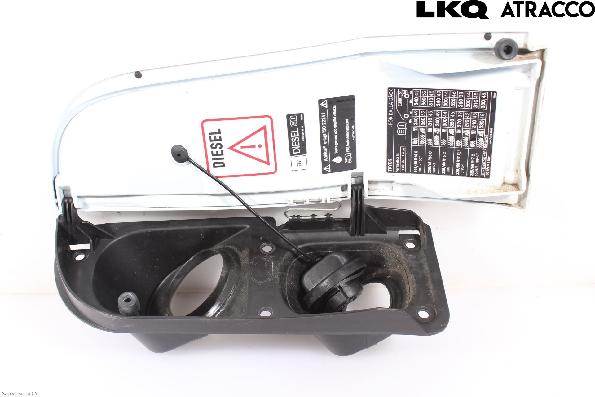 Mercedes-Benz MB VITO/V-KLASS (W640,W447,W448) 14- Drivstoff Tankluke