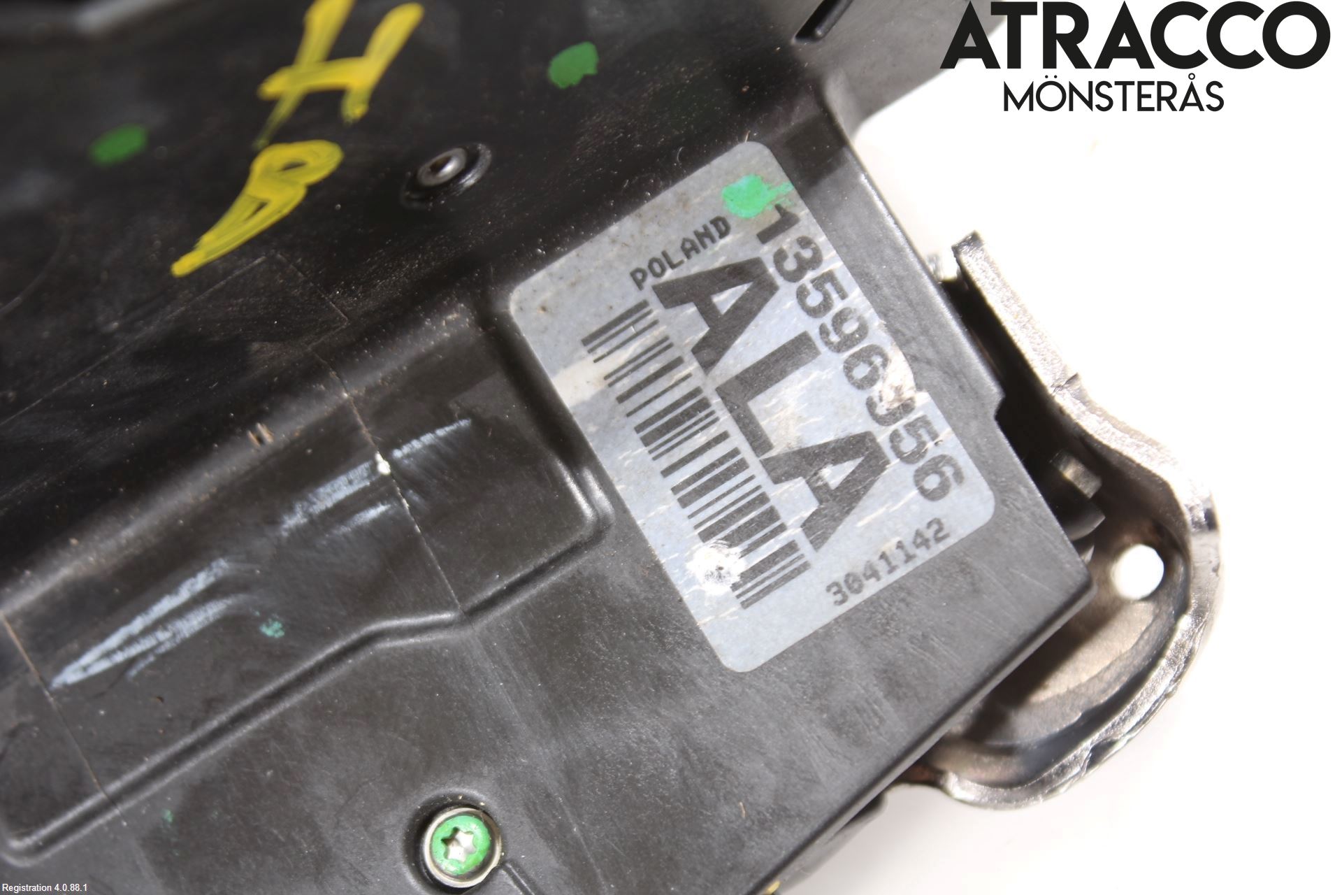 Opel ASTRA K 16-22 Dørlås - Låsekasse