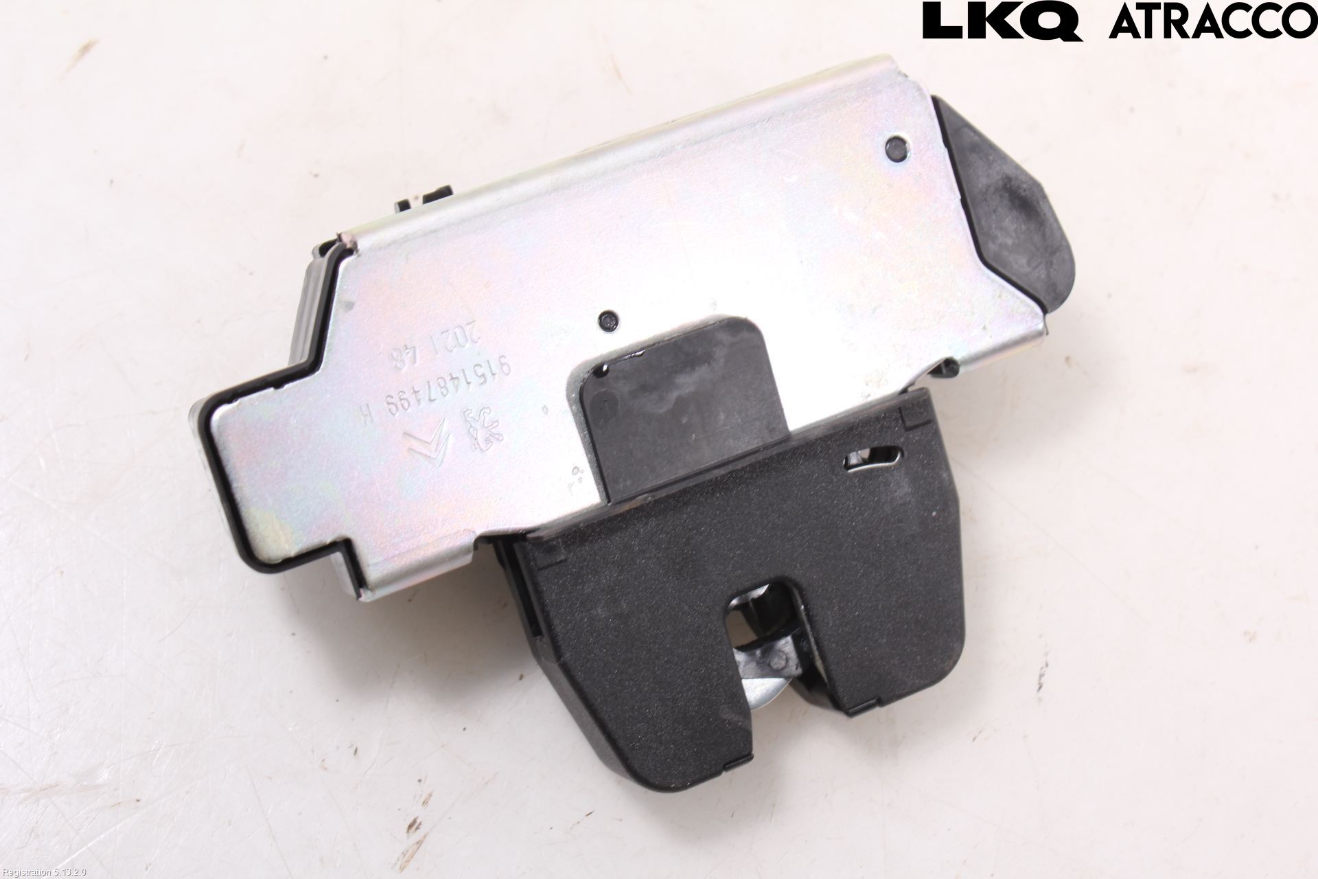 Peugeot 208/E-208 20- Bakluke-Lokk Låsekasse