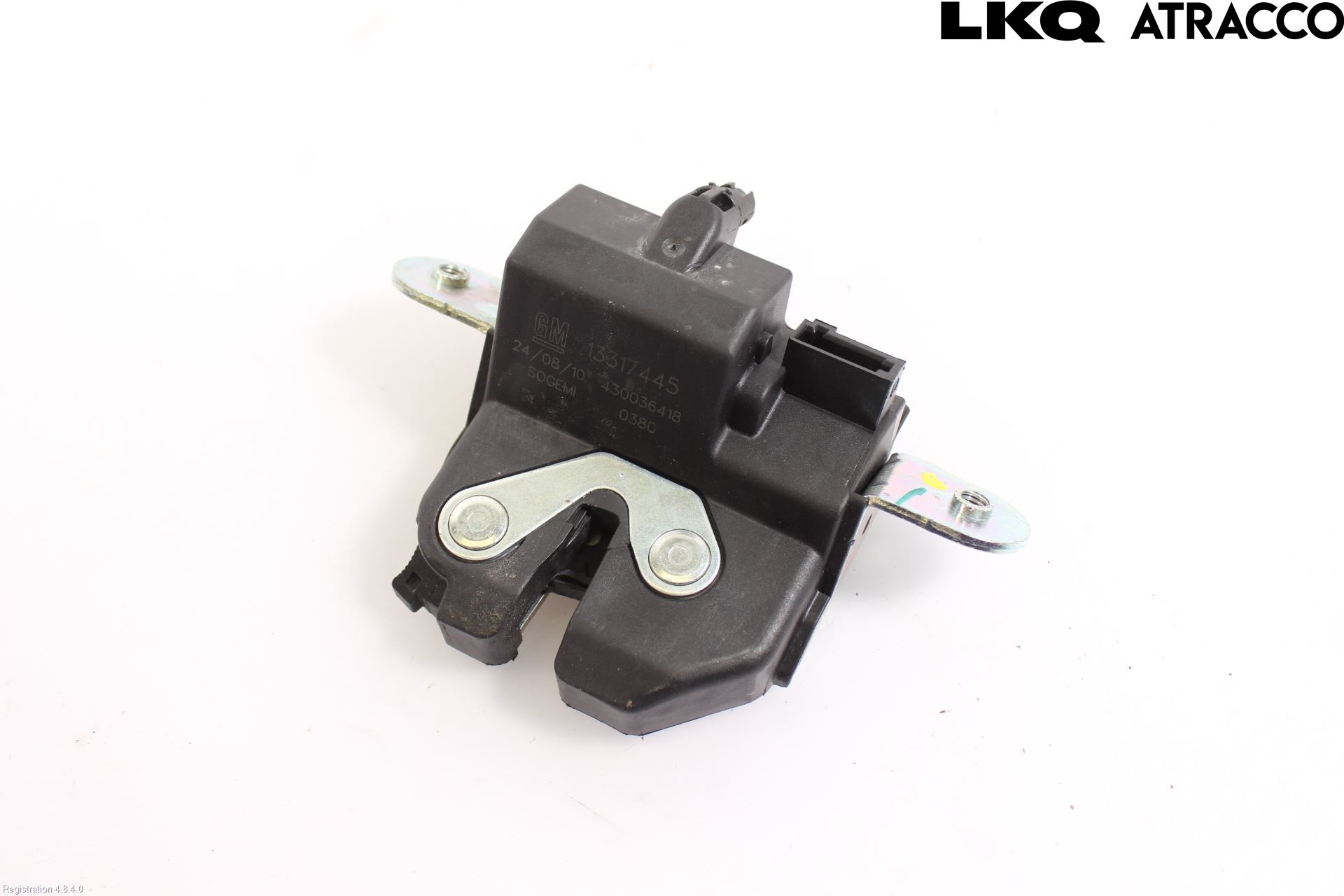 Opel MERIVA B 10-17 Bakluke-Lokk Låsekasse