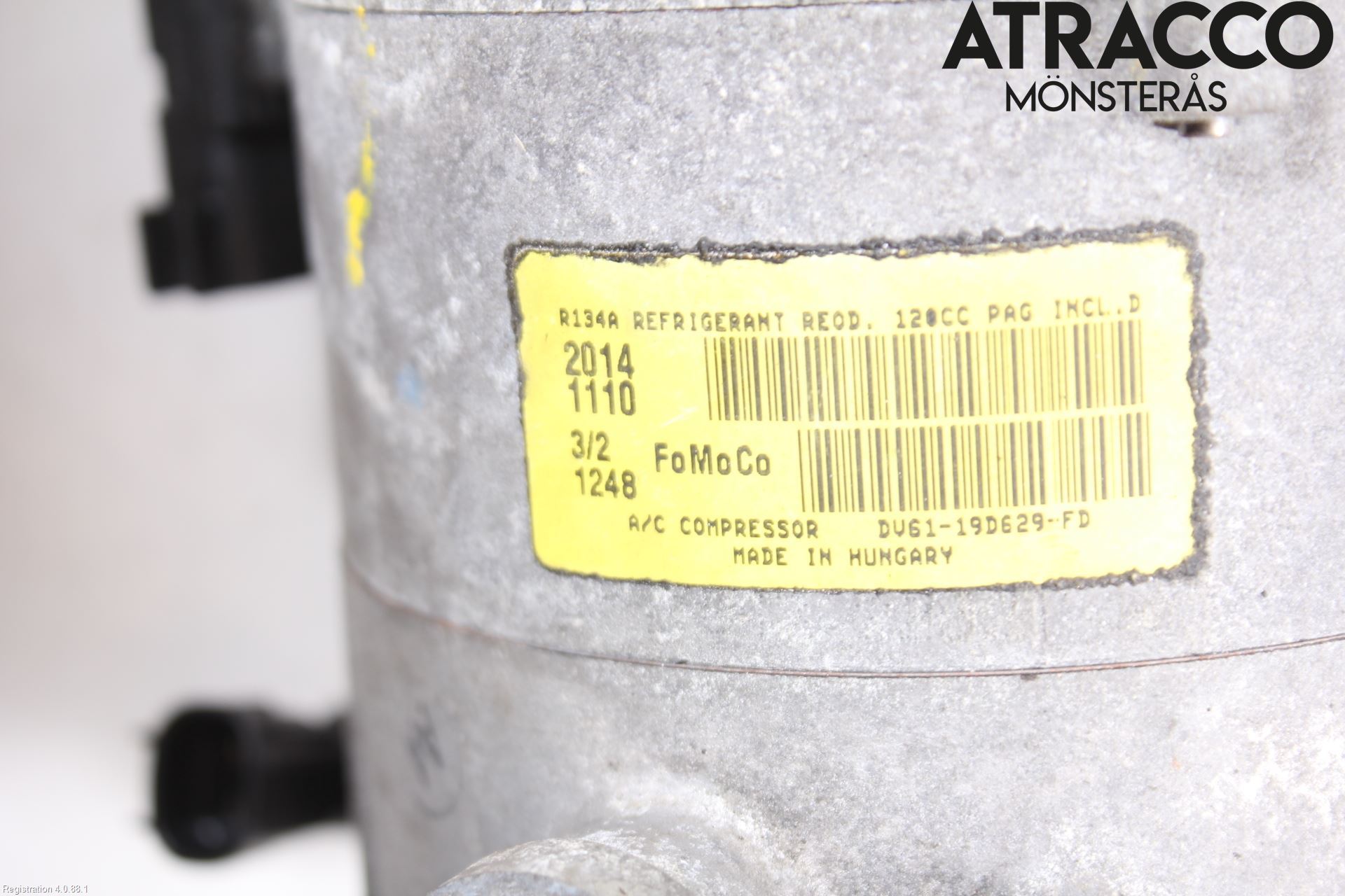 Ford FOCUS 15-18 Varme Ac Kompressor