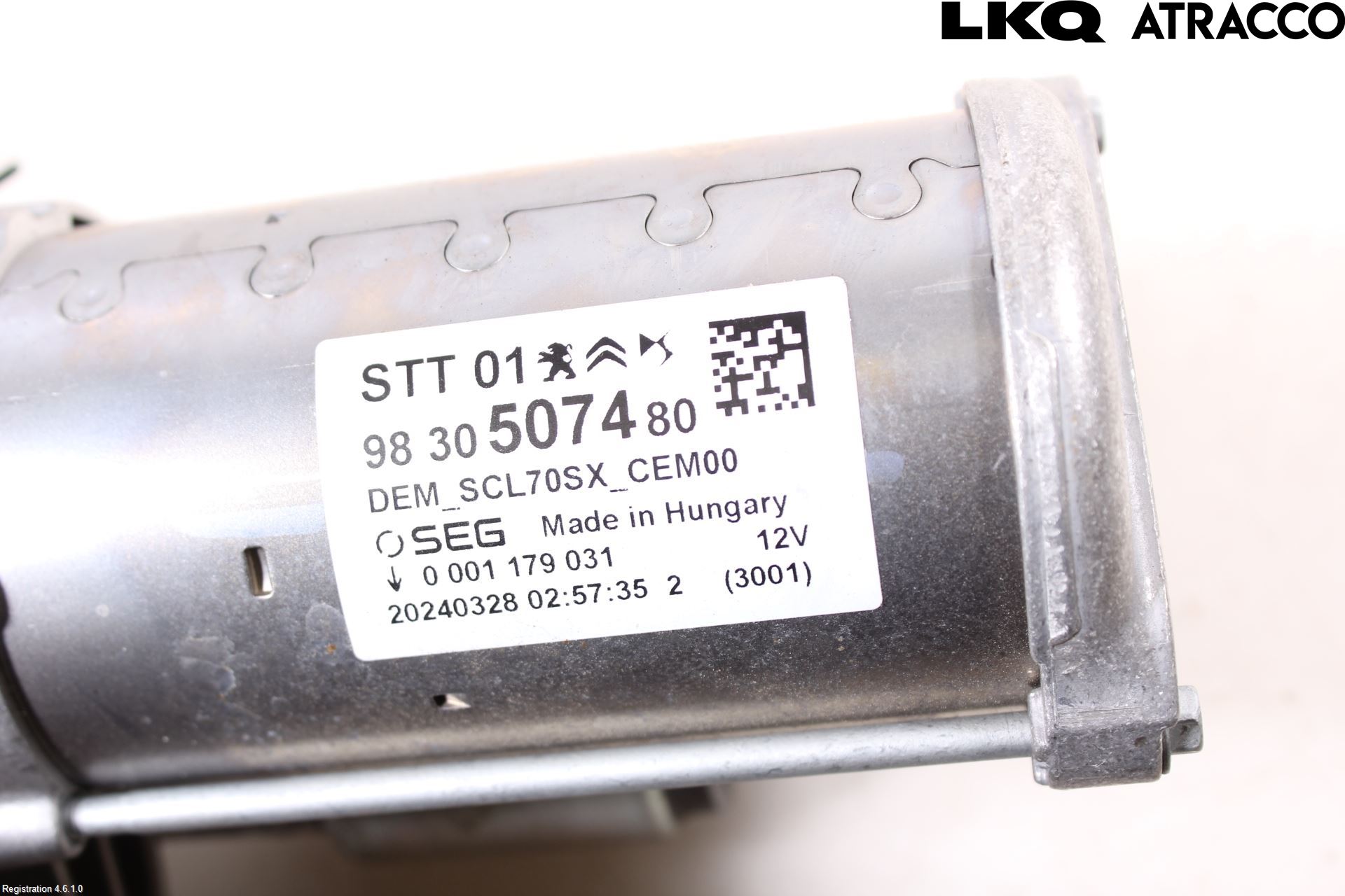Opel MOKKA 21- Startmotor