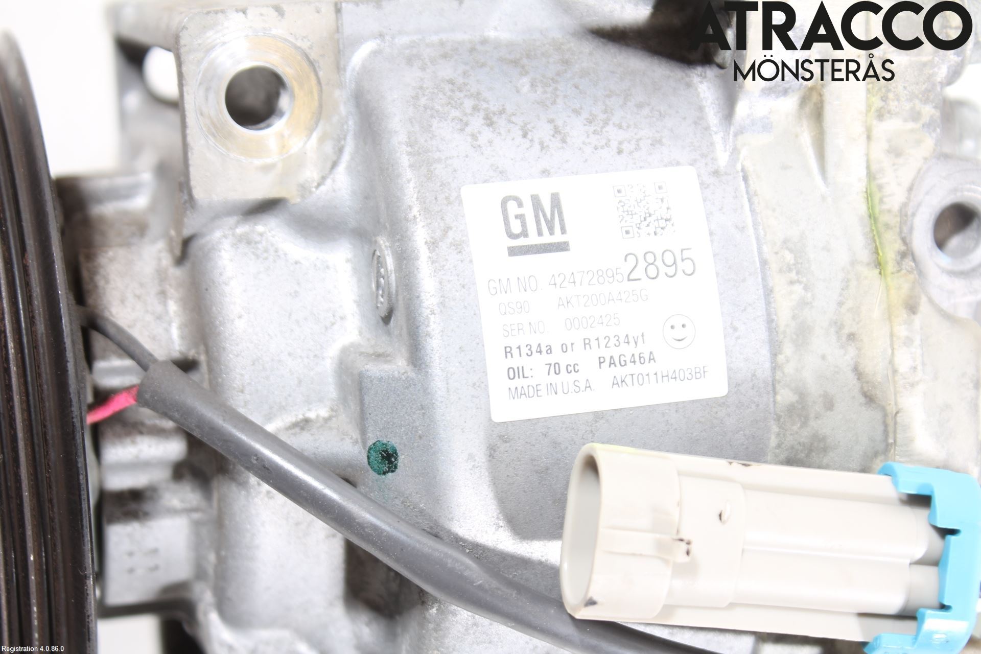 Opel MOKKA 13-20 Varme Ac Kompressor