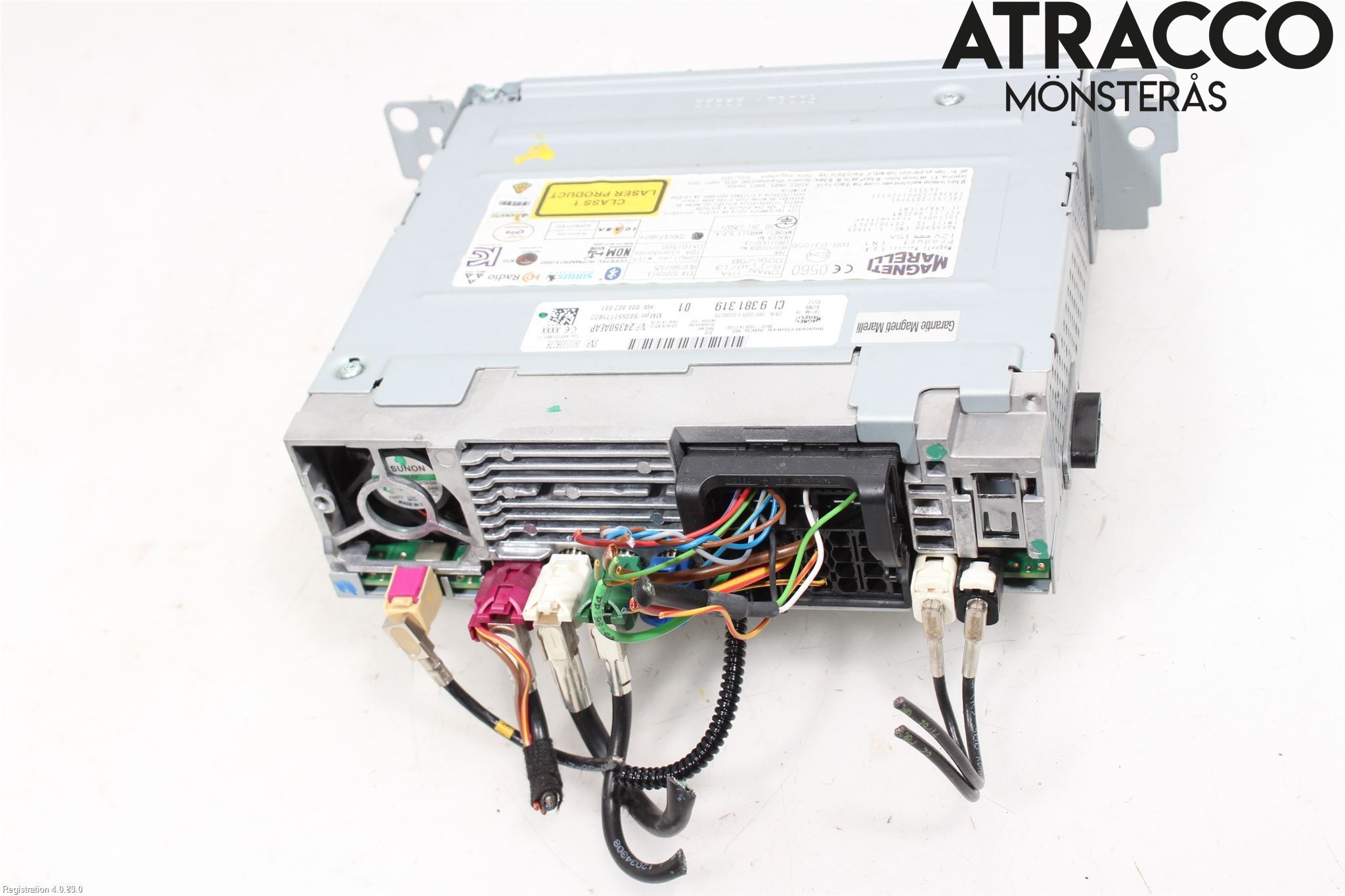 BMW 3 F30/F31/F80 12-19 Stereo Radio Med Cd