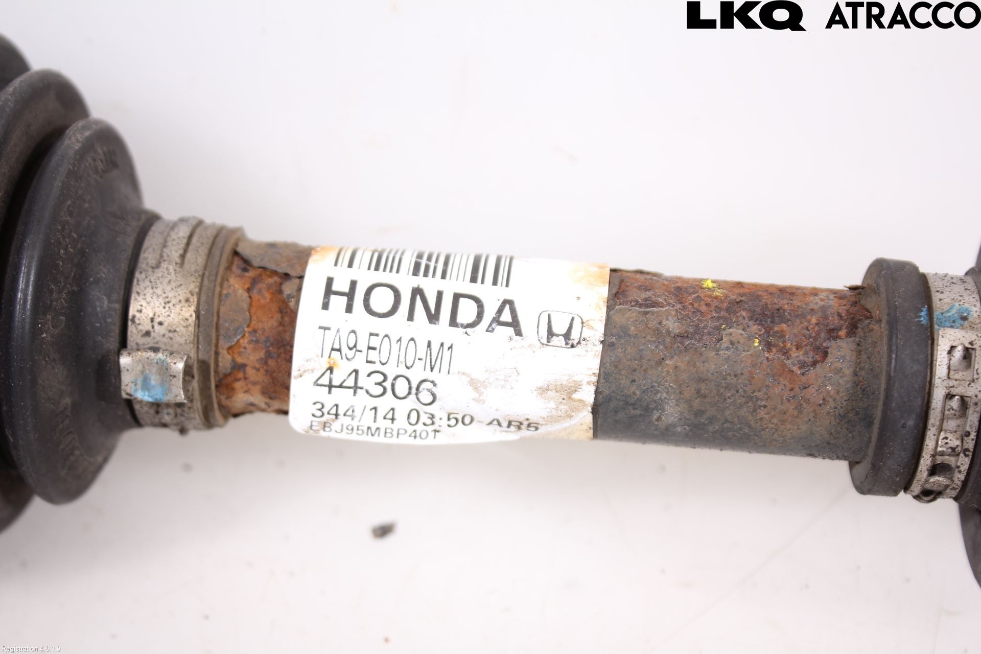 Honda CIVIC 12-16 Drivaksel Foran Kompl Venstre