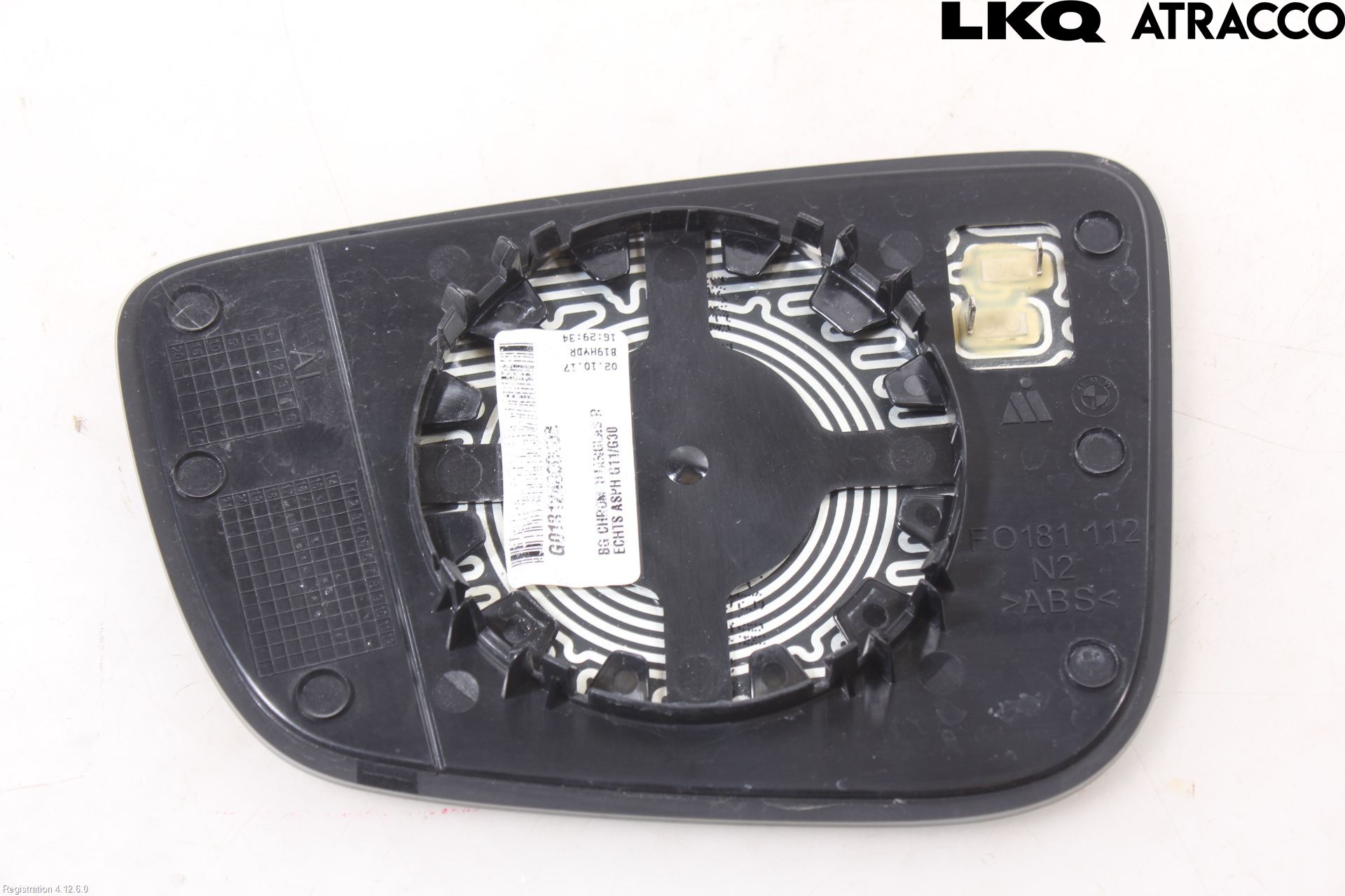 BMW 5 G30/G31/F90 17-23 Speil Glass H