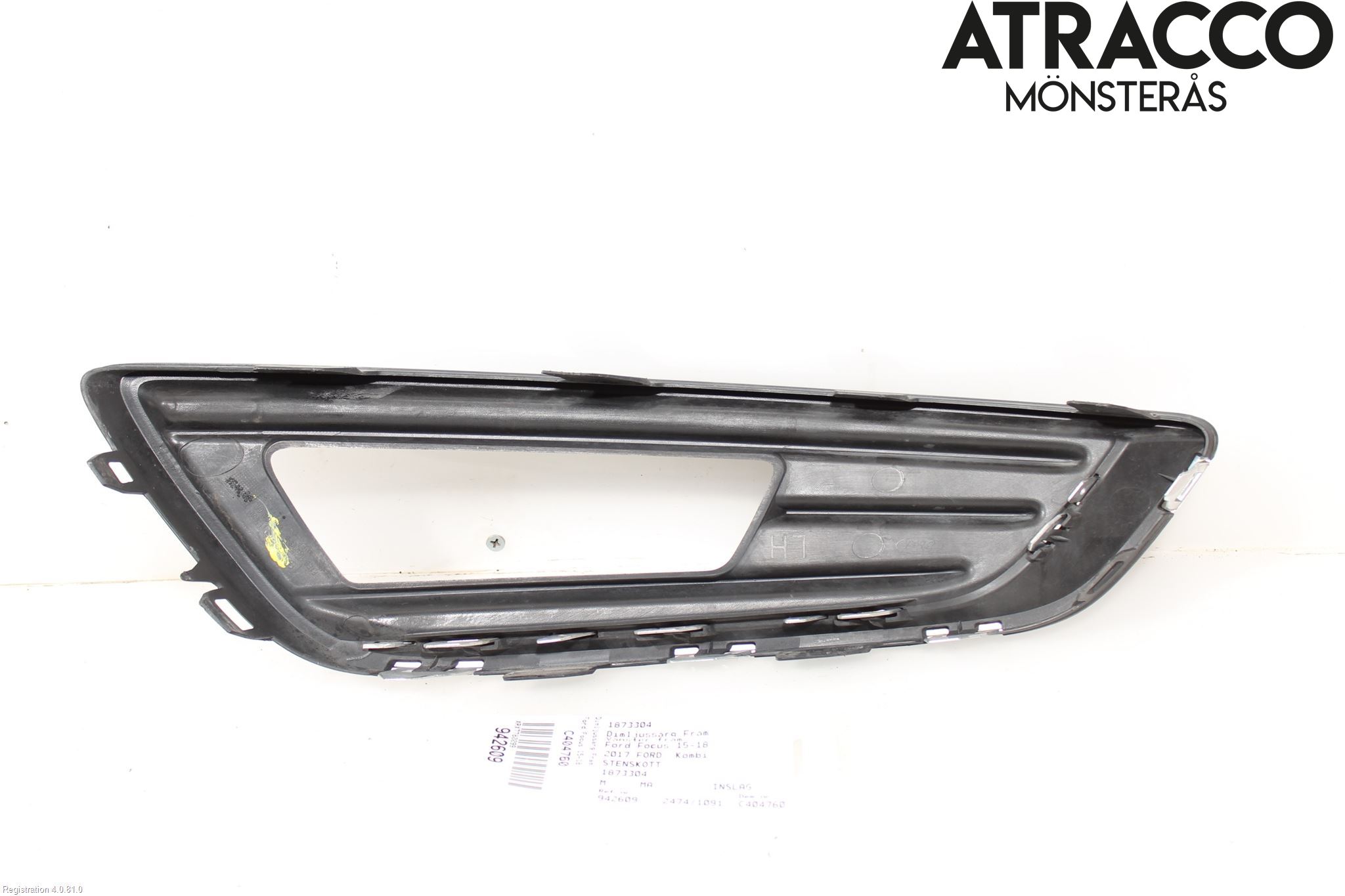 Ford FOCUS 15-18 Frontlykt Kurve-Tåkelys Ramme