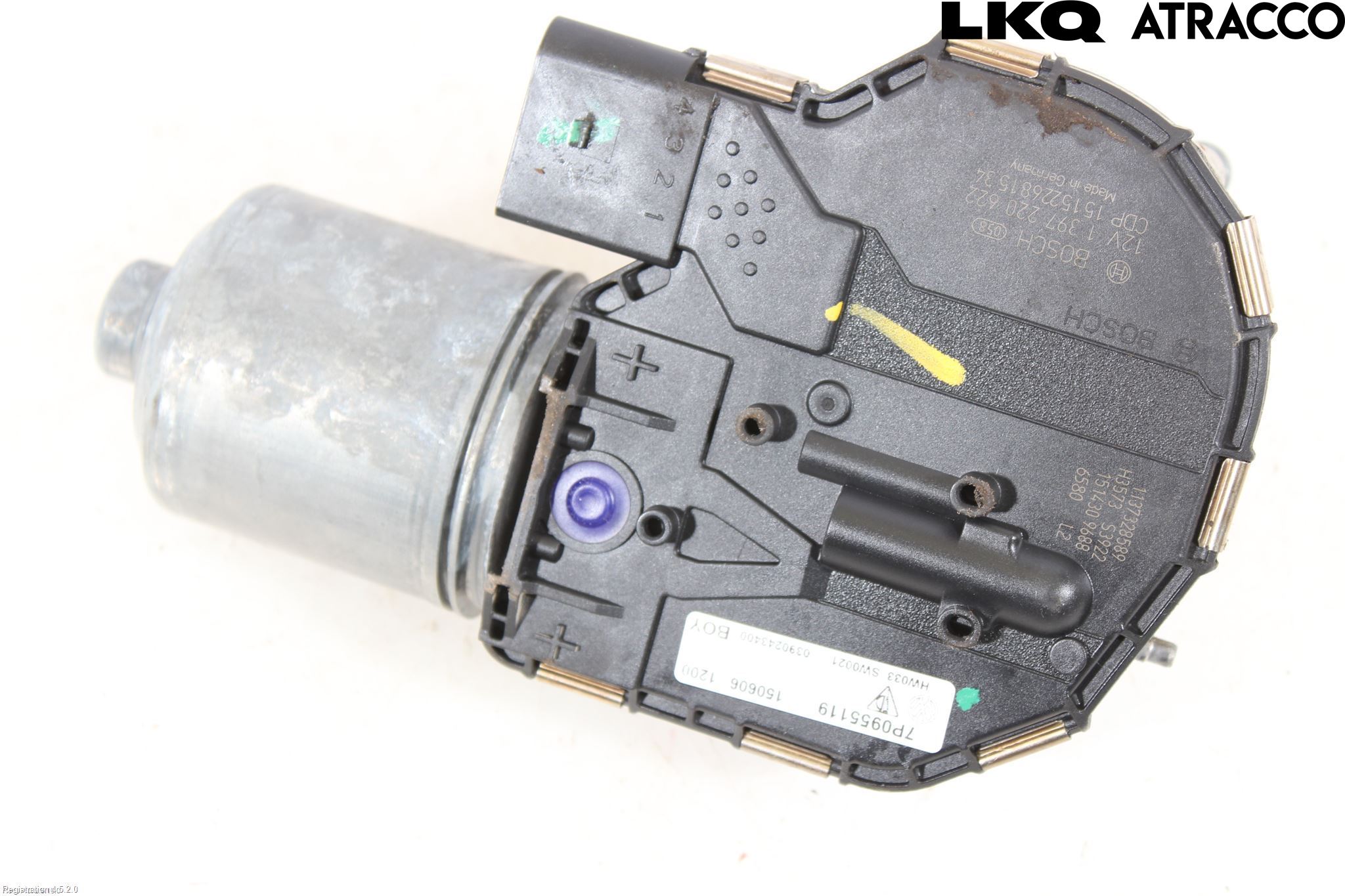 Volkswagen VW TOUAREG 7L 03-10 Viskermotor Frontrute