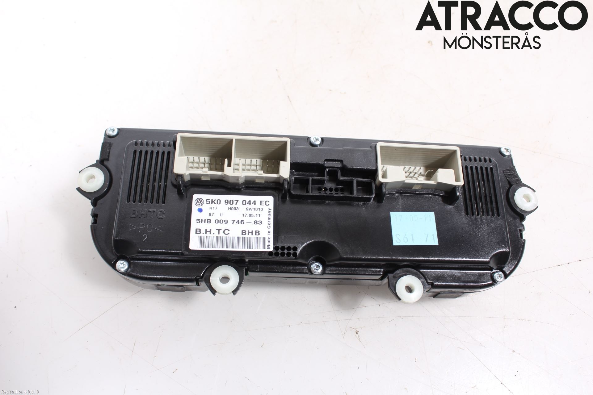 Volkswagen VW PASSAT 11-14 Varme Ac Betjening-Display