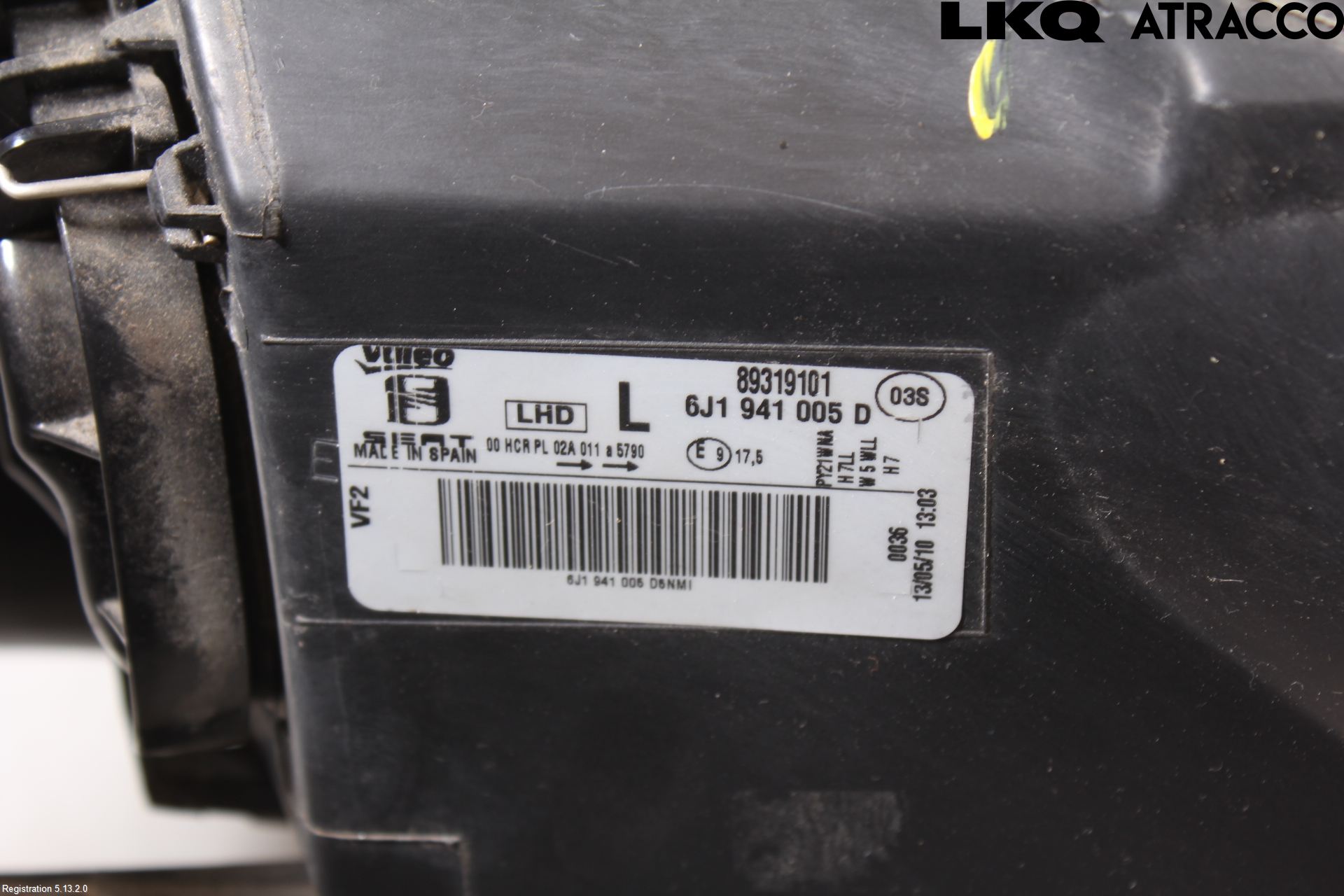 Seat IBIZA IV 08-16 Frontlykt Venstre