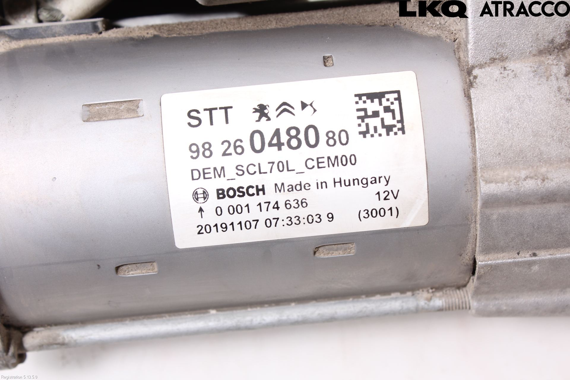 Peugeot BOXER/E-BOXER 15- Startmotor Diesel