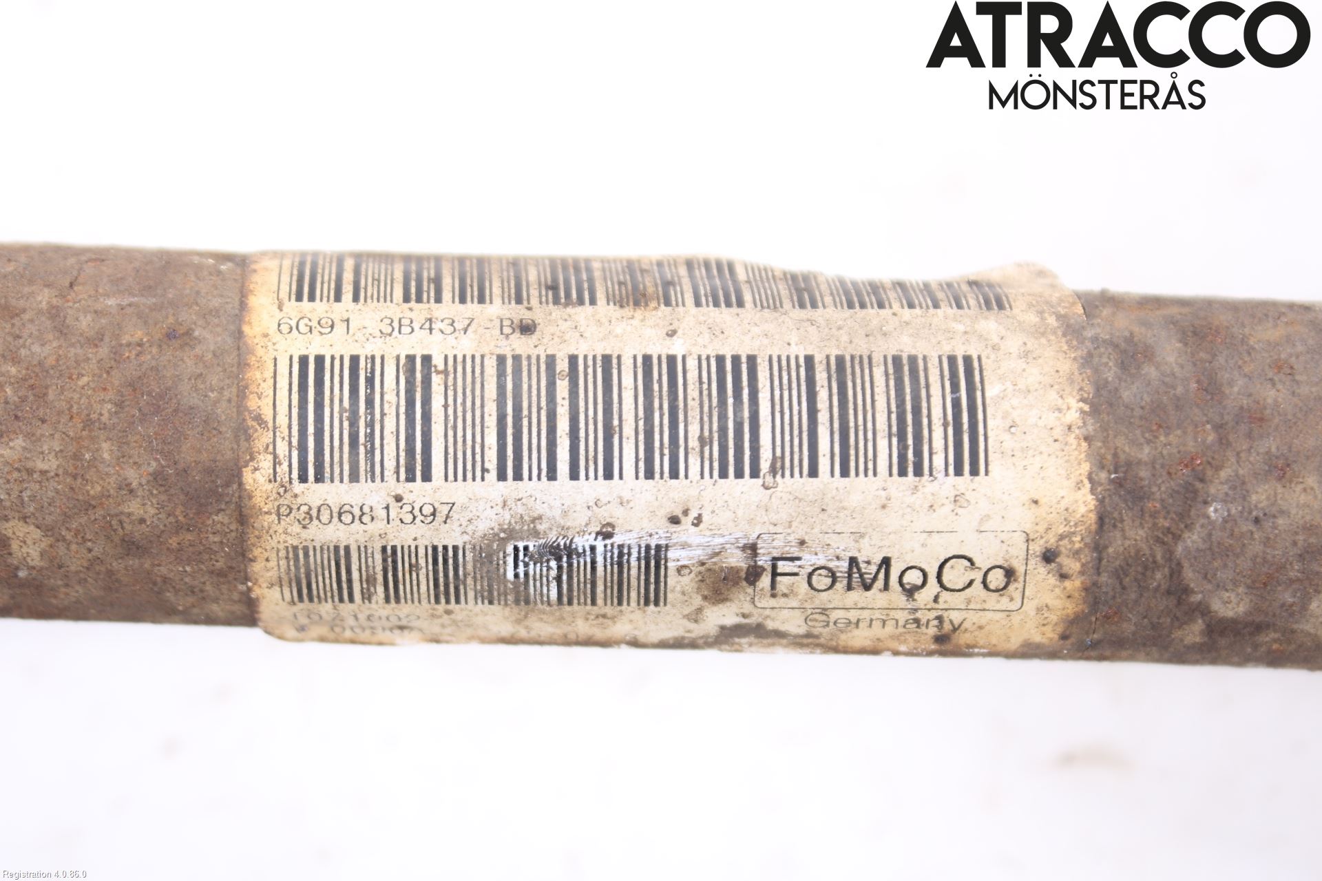 Ford MONDEO 07-15 Drivaksel Foran Kompl Venstre