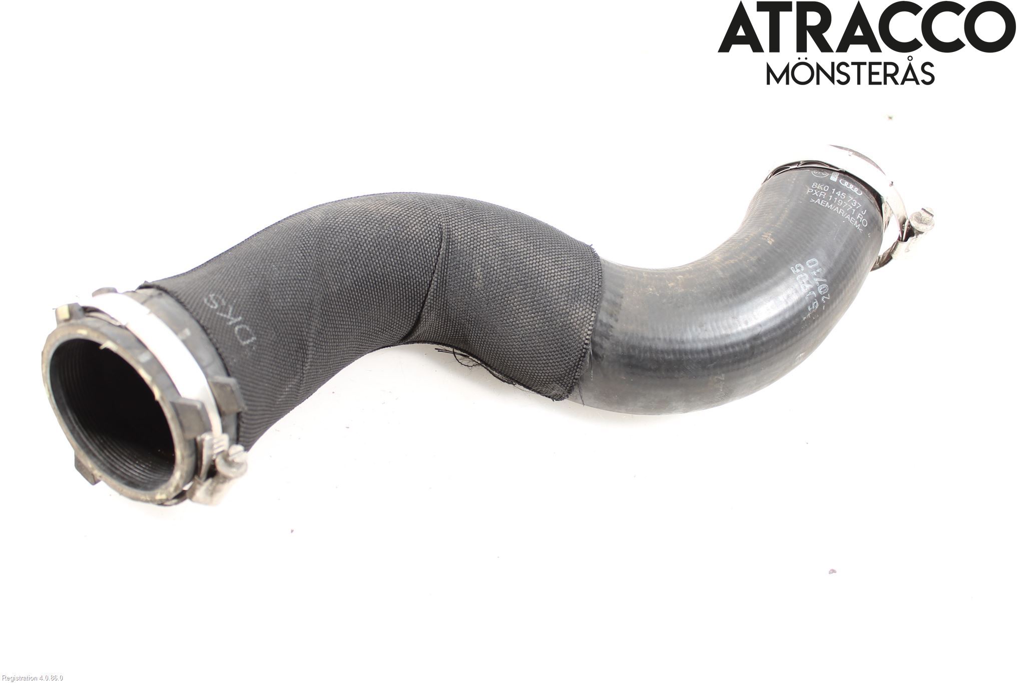Audi A4/S4 08-11 Intercooler Rør-Slange