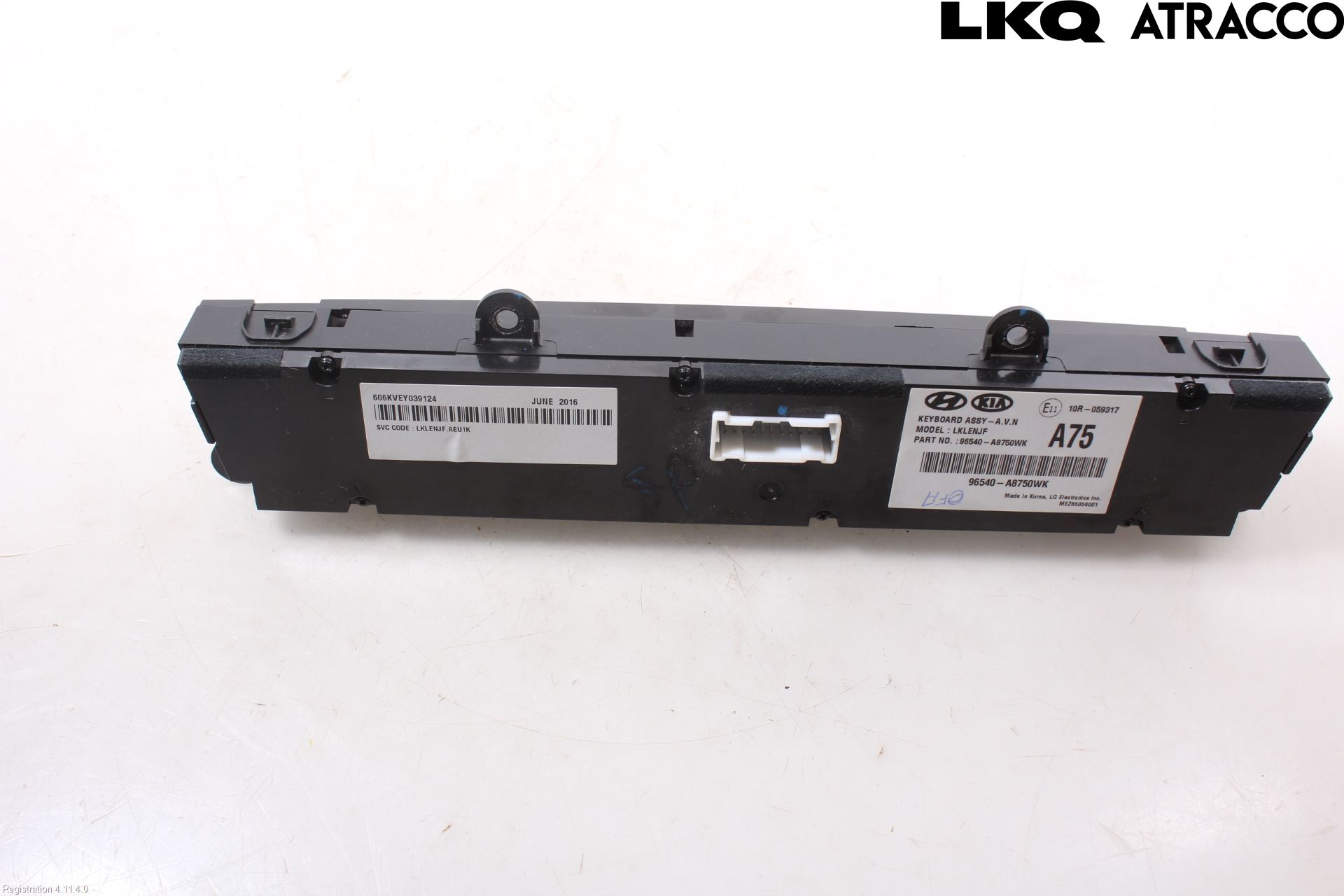 Kia OPTIMA 16-20 Stereo Radio Med Cd