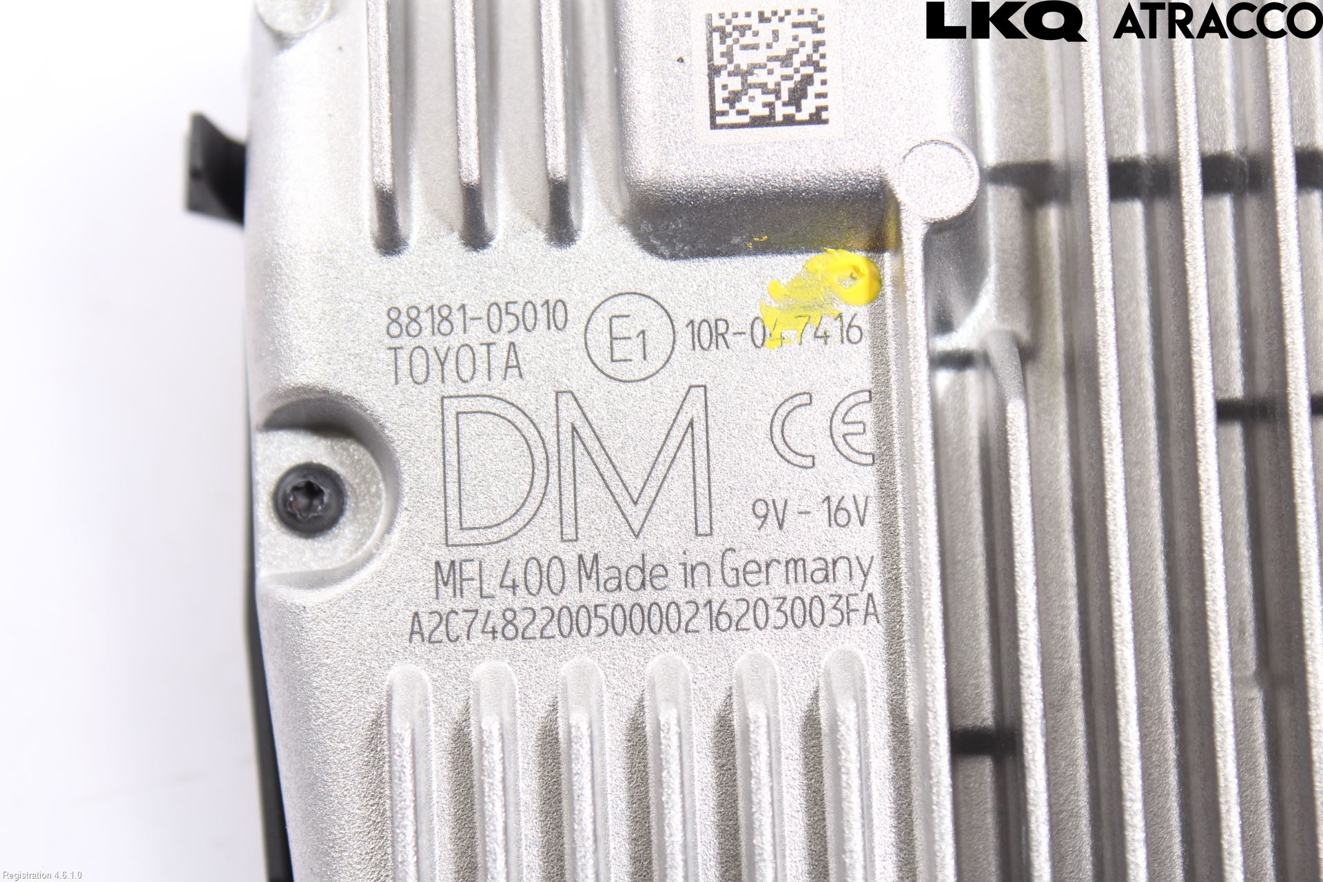 Toyota AVENSIS 16-18 Sensor Kollisjonsbeskyttelse