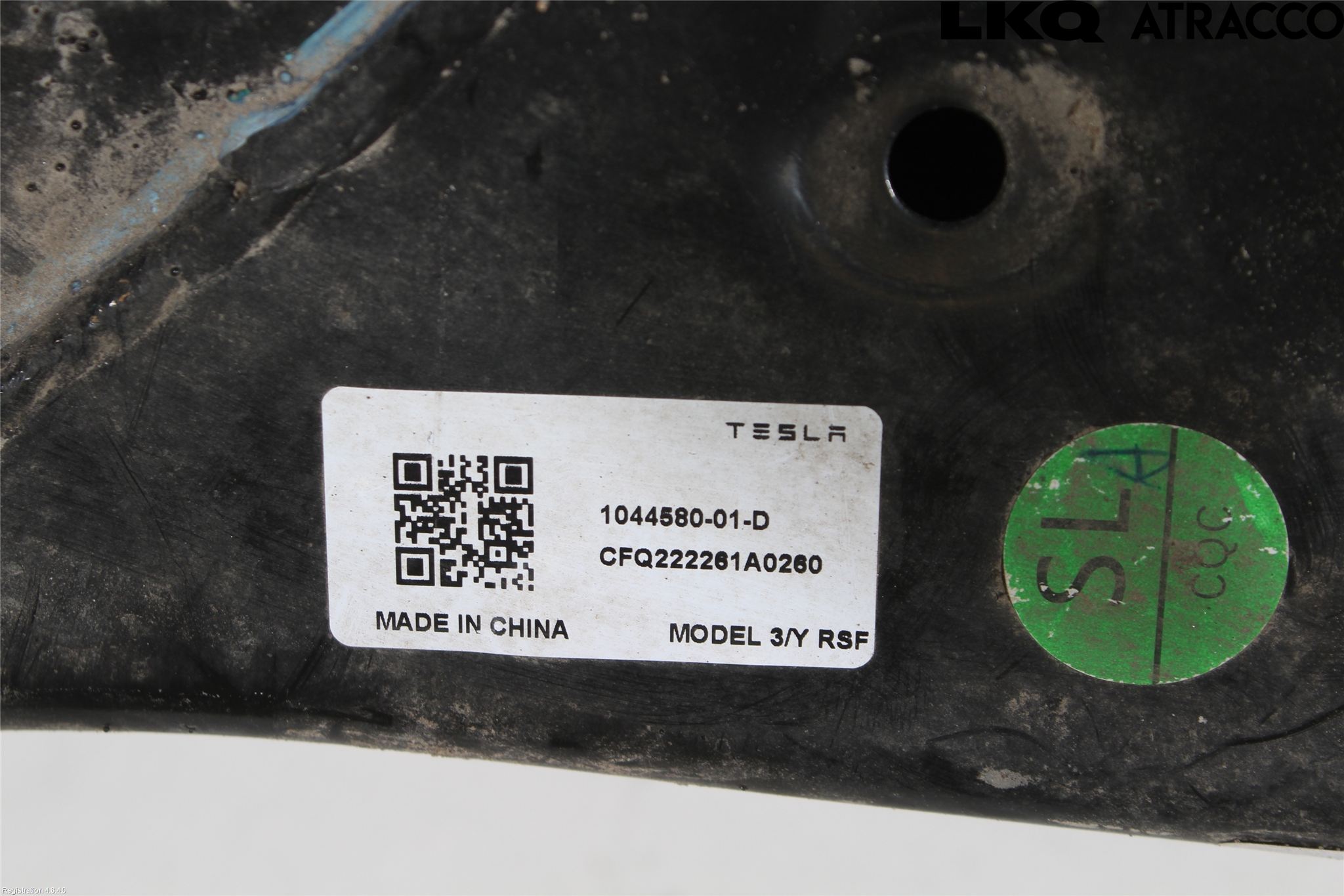 Tesla MODEL Y 21- Bakaksel Feste Travers-Ramme