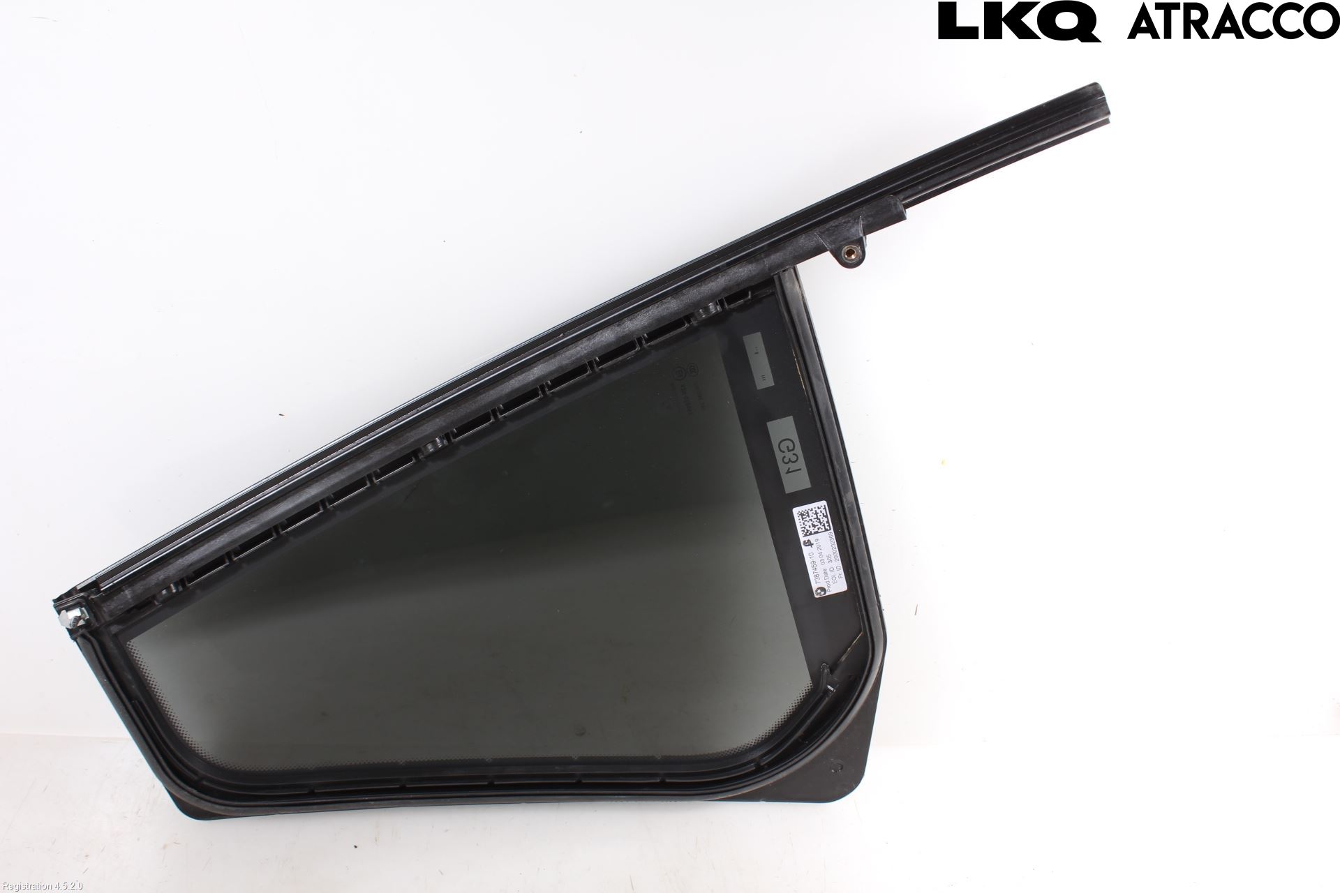 BMW 5 G30/G31/F90 17-23 Dørrute Bak Vens Trekant 4D