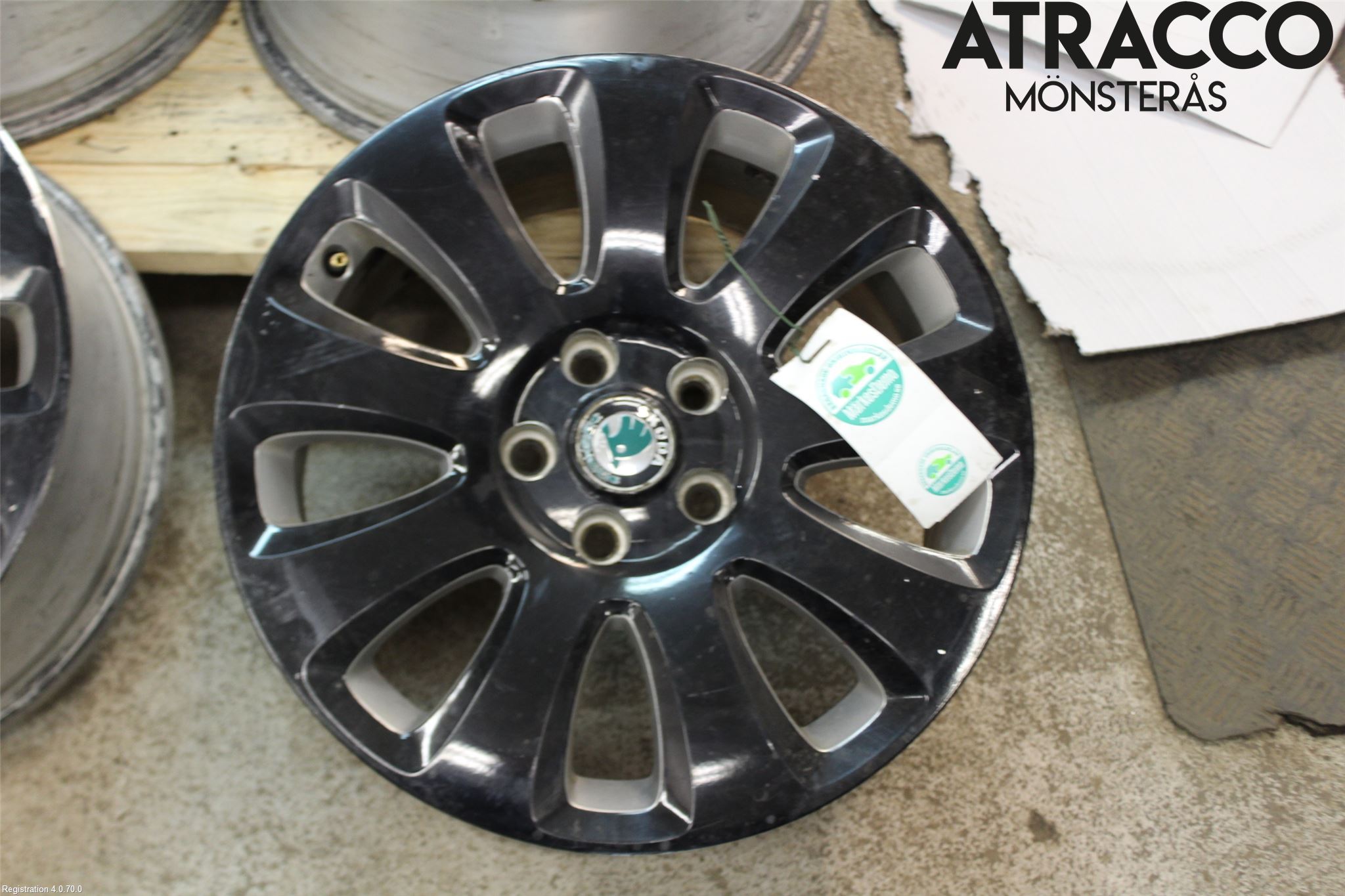 Skoda SUPERB 09-15 Felg Aluminium Sett 4Stk