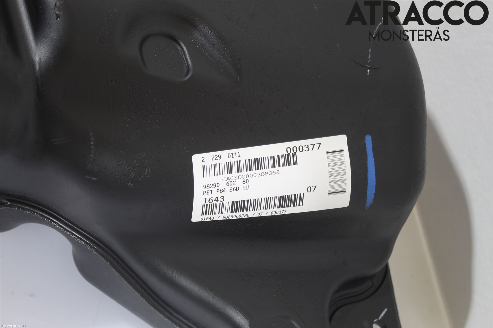 Peugeot 3008 17-24 Drivstofftank Innsprøytning