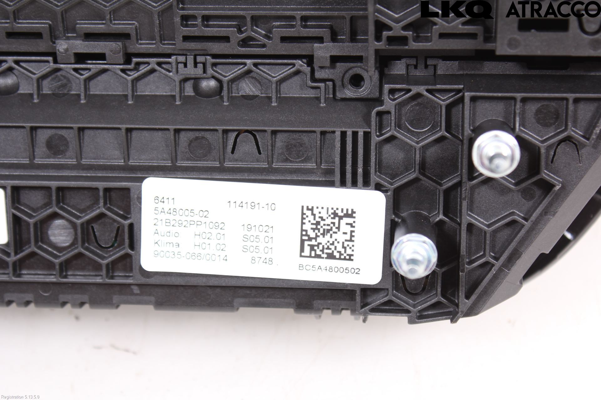 BMW 5 G30/G31/F90 17-23 Varme Ac Betjening-Display