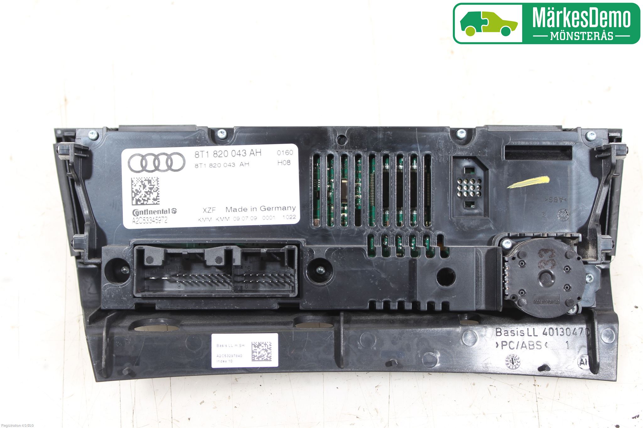 Audi A4/S4 08-11 Varme Ac Betjening-Display