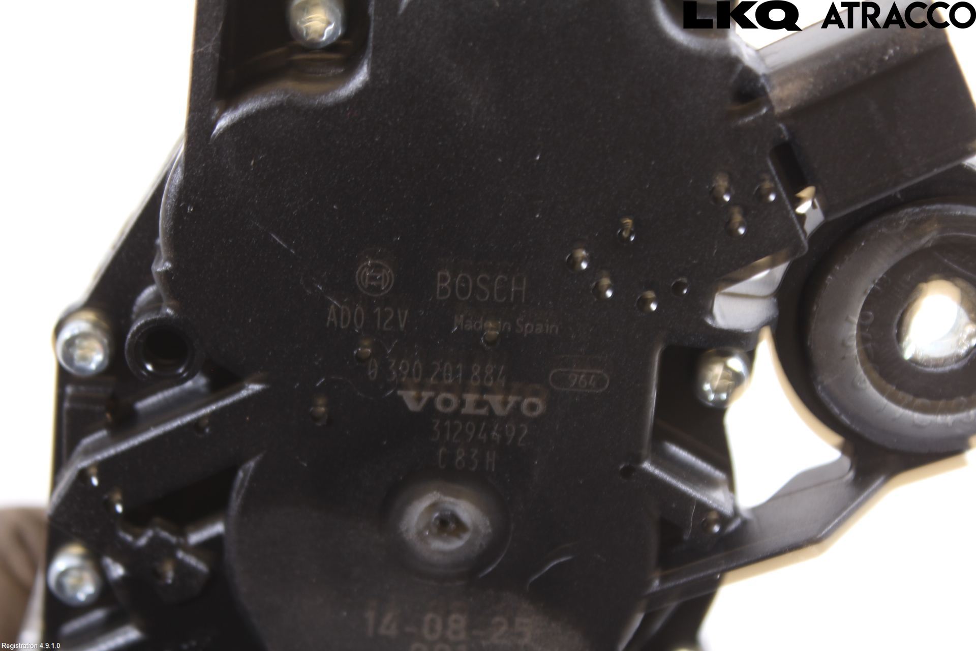 Volvo V60 14-18 Viskermotor Bakluke