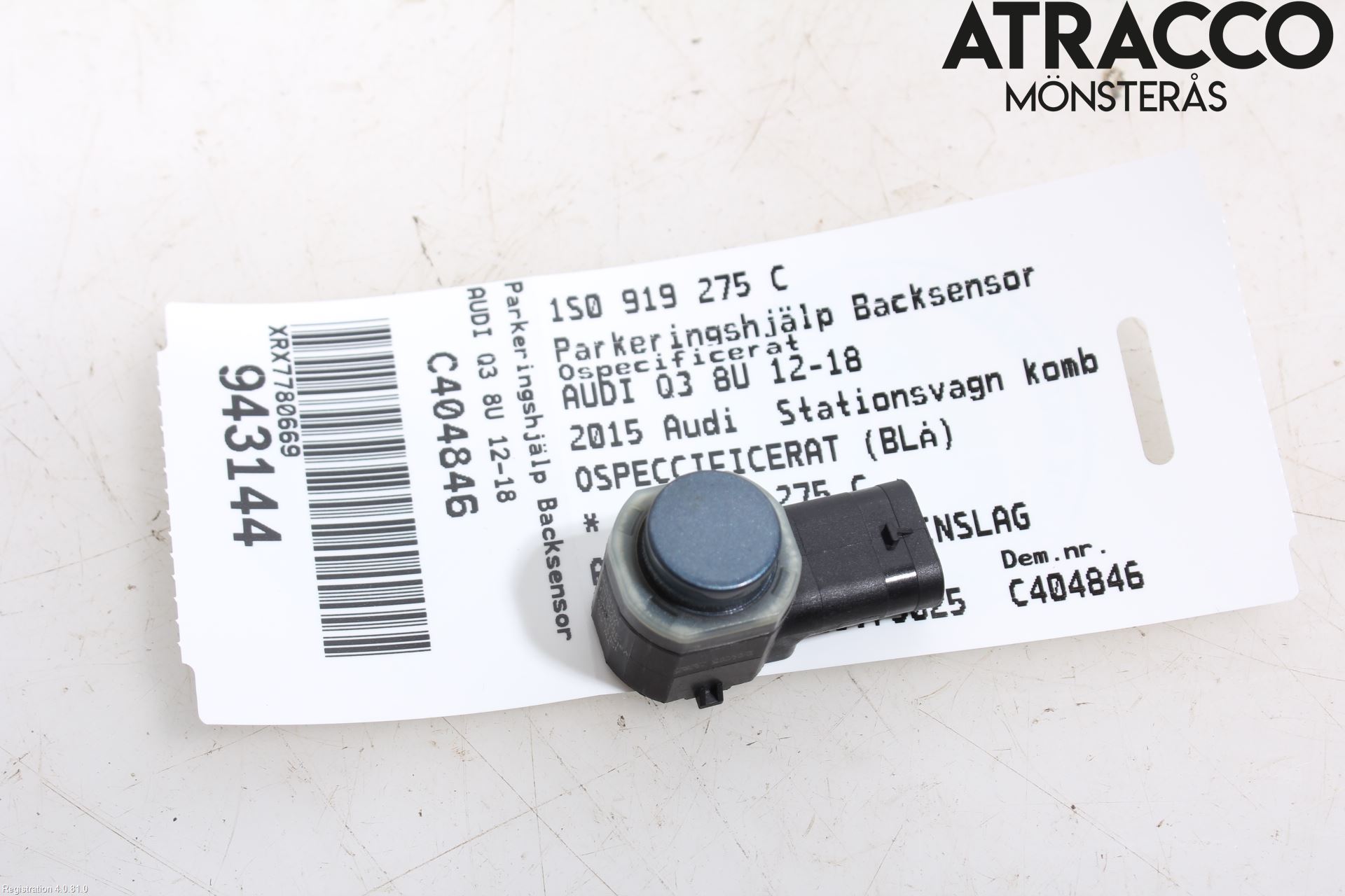 Audi Q3 8U 12-18 Sensor Ryggesensor