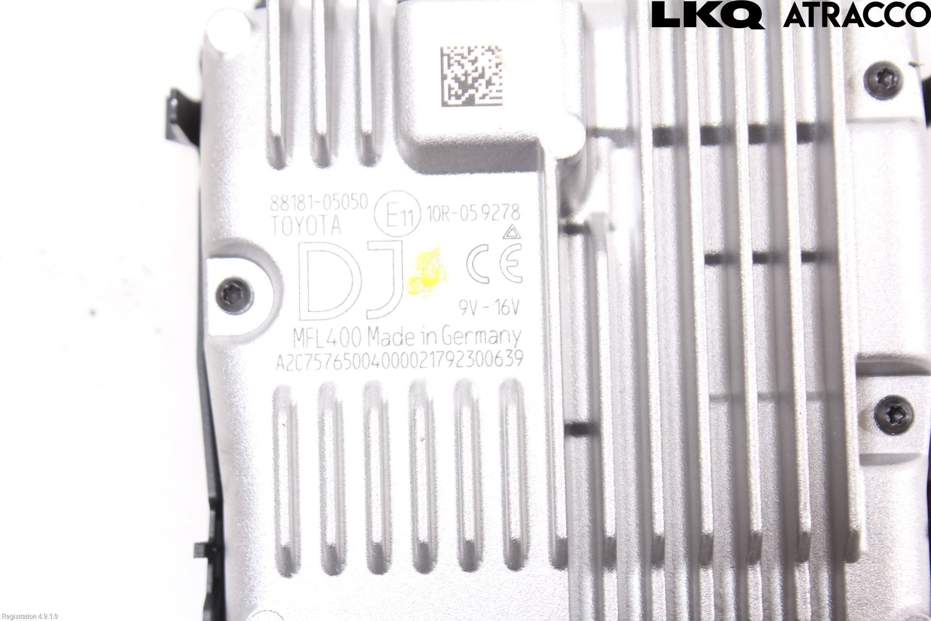 Toyota AVENSIS 16-18 Sensor Kollisjonsbeskyttelse