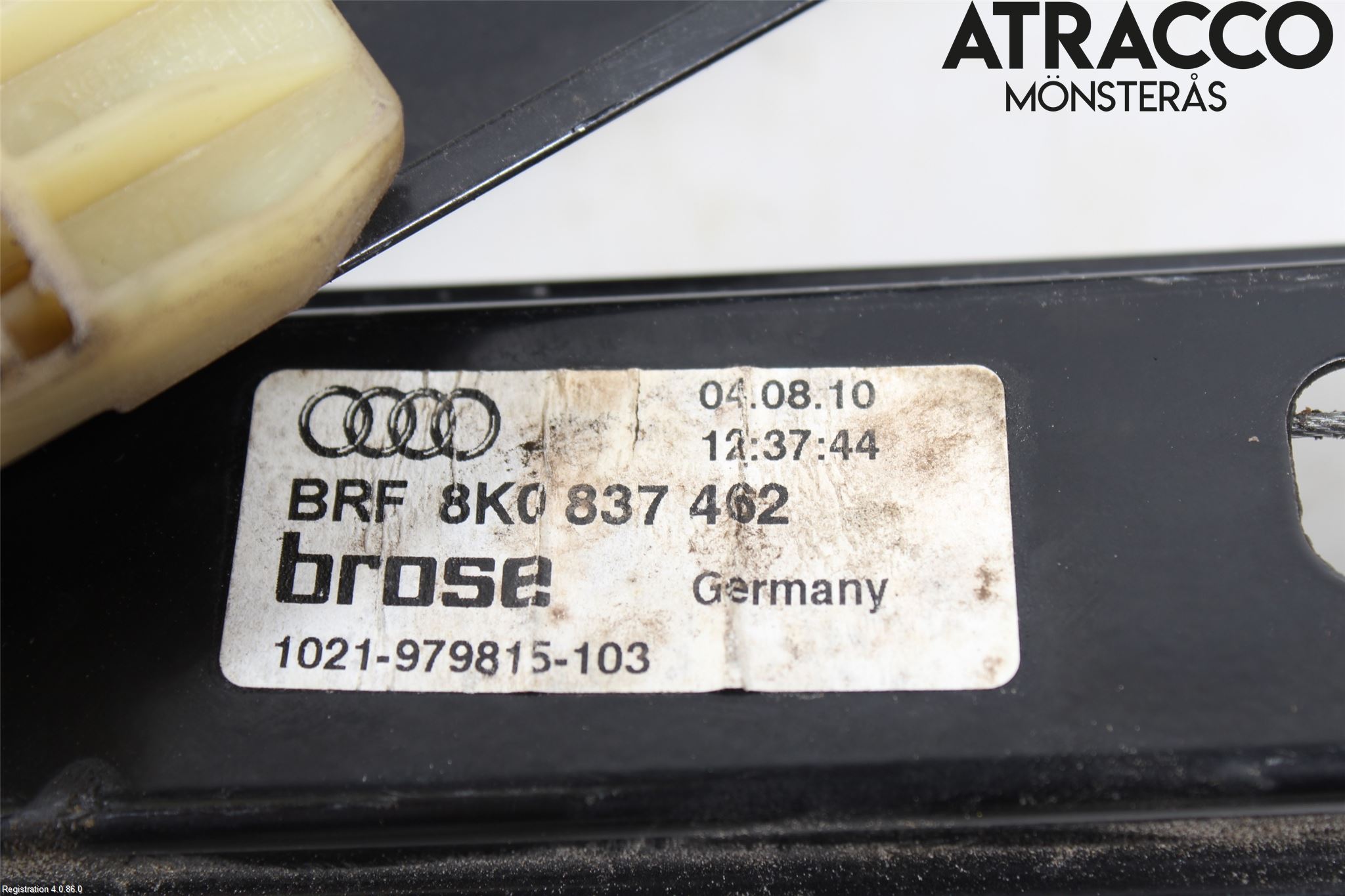 Audi A4/S4 08-11 Vindusheis