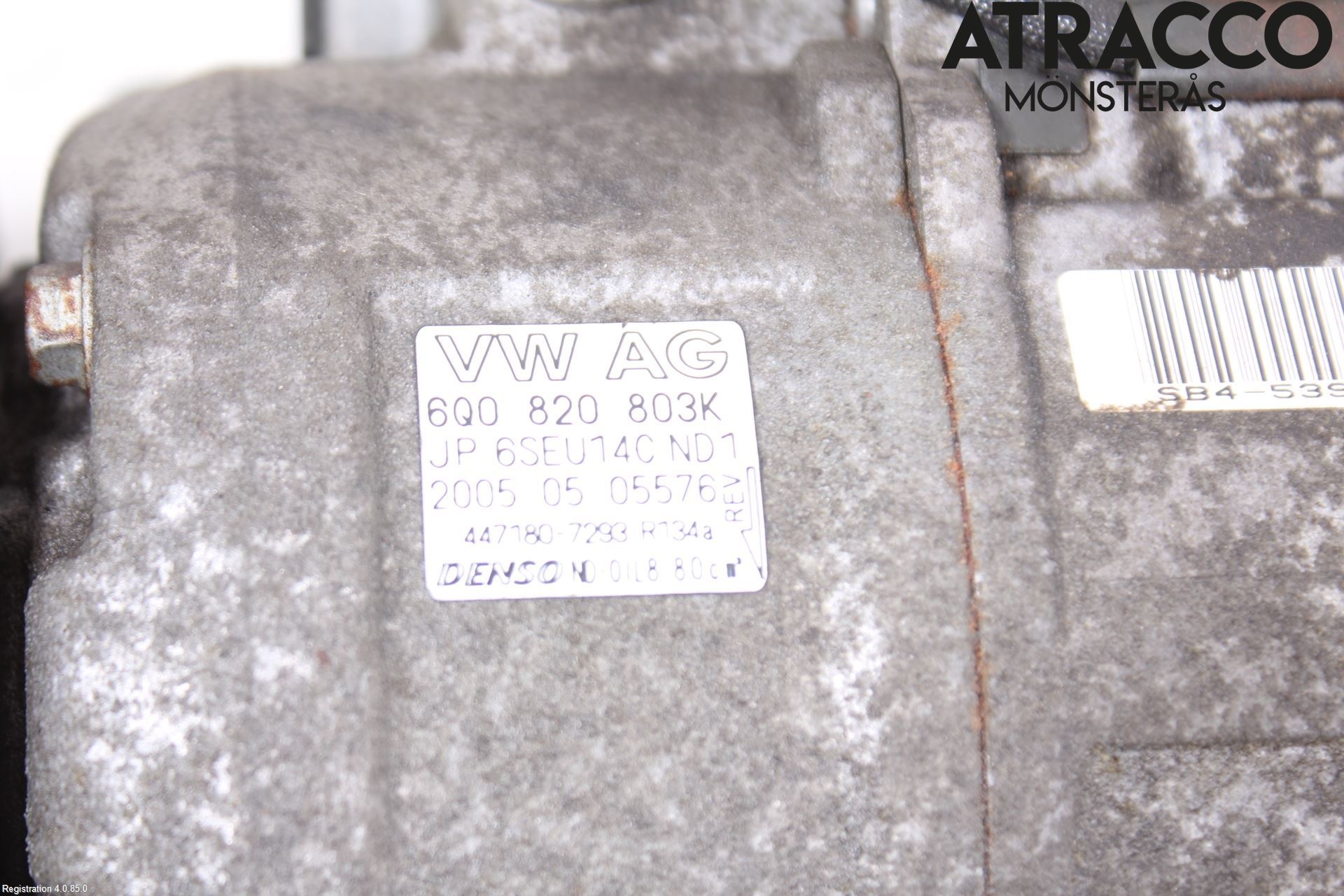 Skoda FABIA 99-07 Varme Ac Kompressor