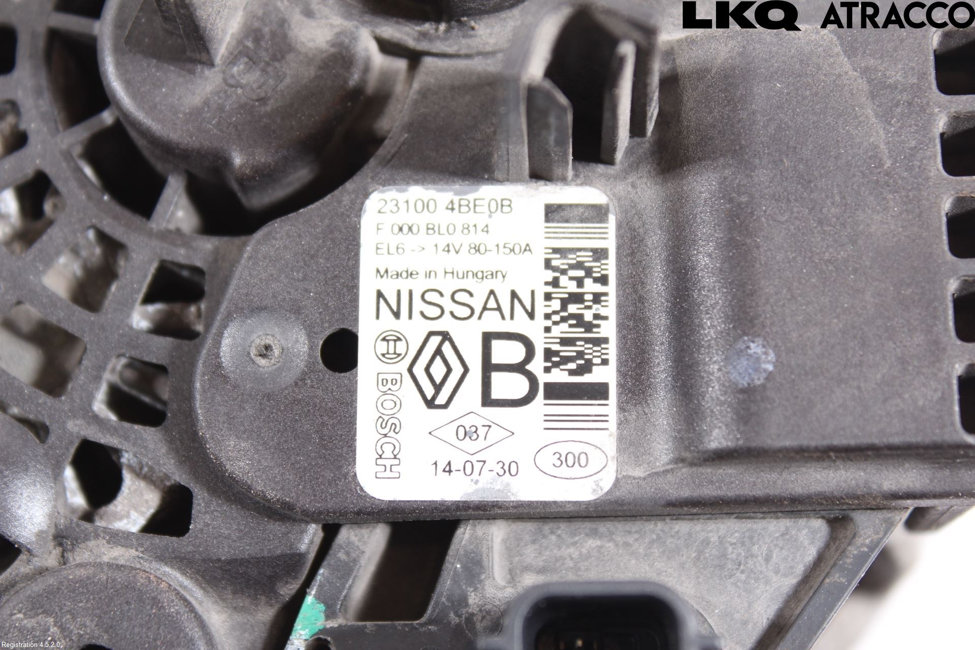Nissan PULSAR Dynamo