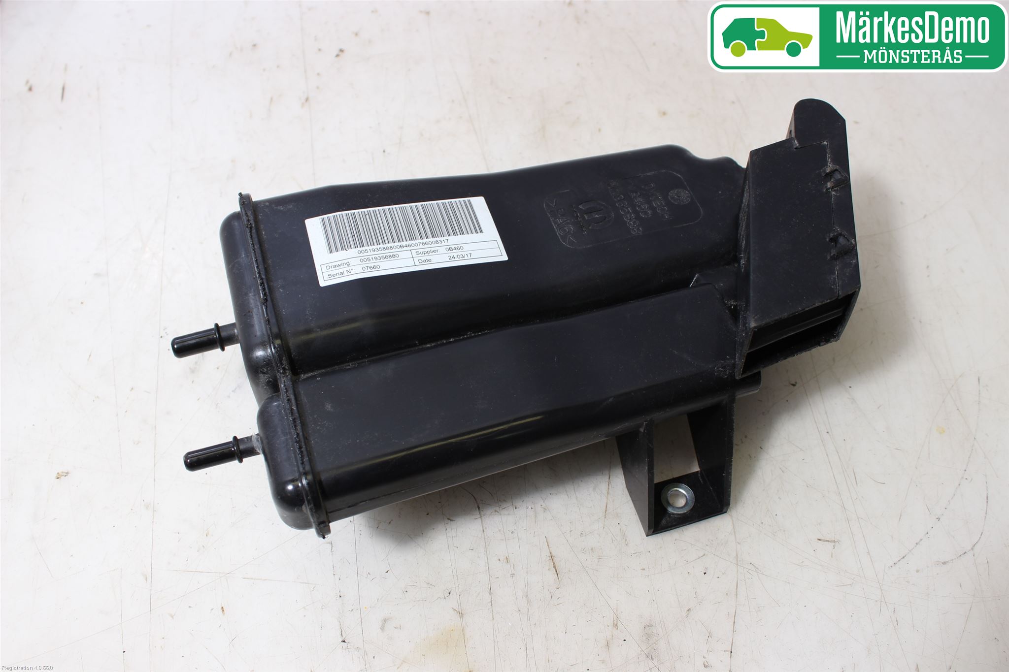 Fiat TIPO/CROSS 16- Drivstoff Kolkanister