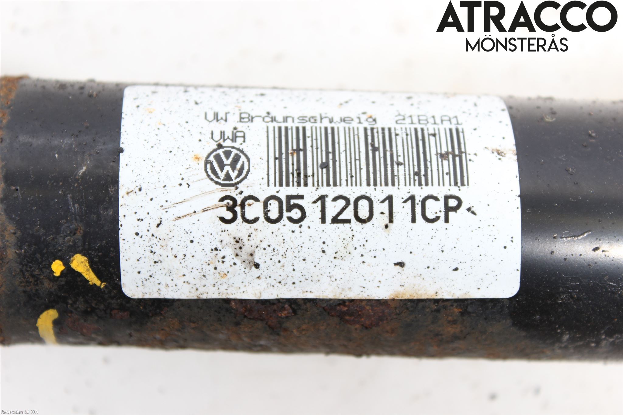 Volkswagen VW PASSAT 11-14 Støtdemper Bak