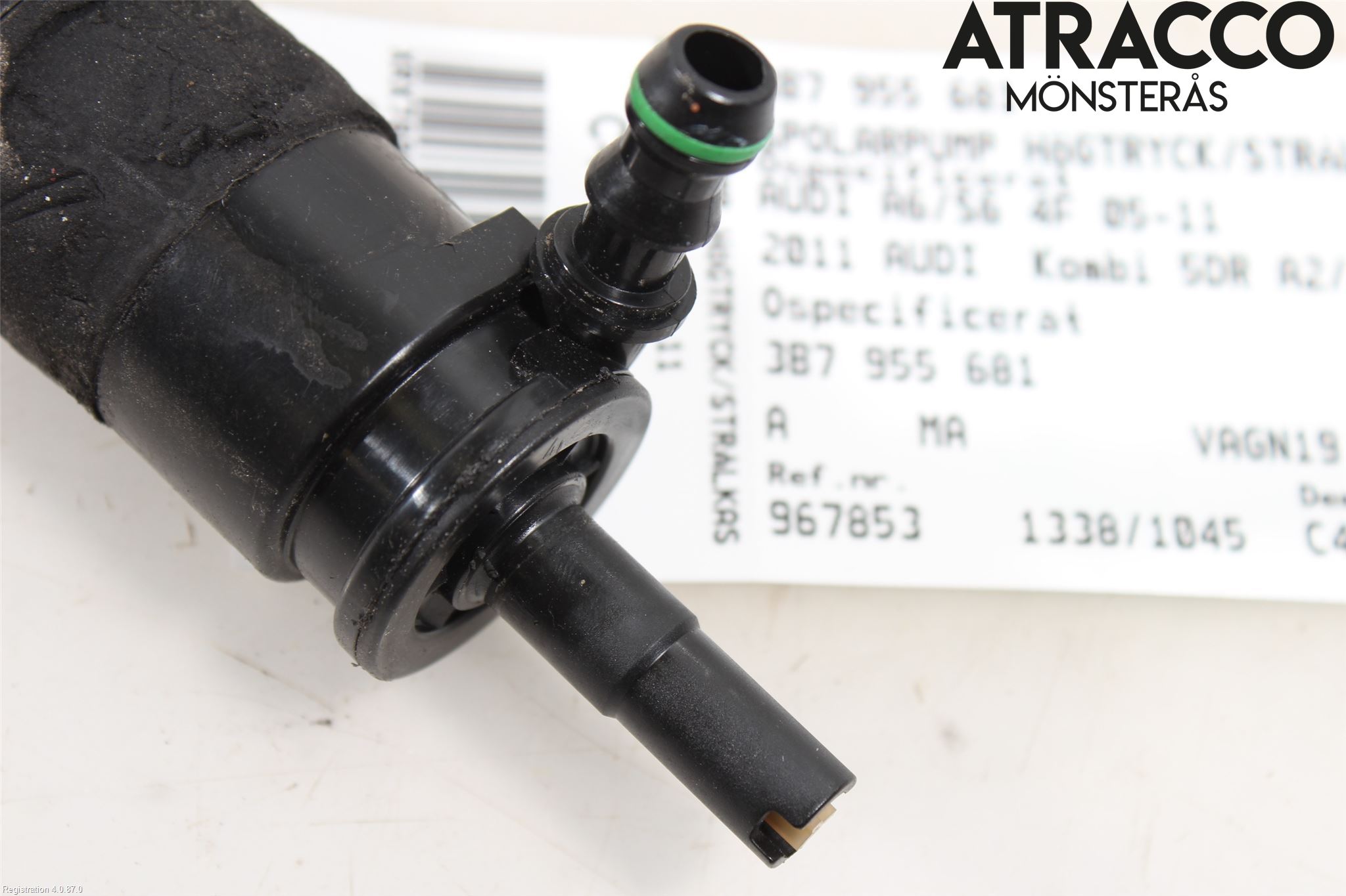 Audi A6/S6     05-11 Spylerpumpe Høytrykk
