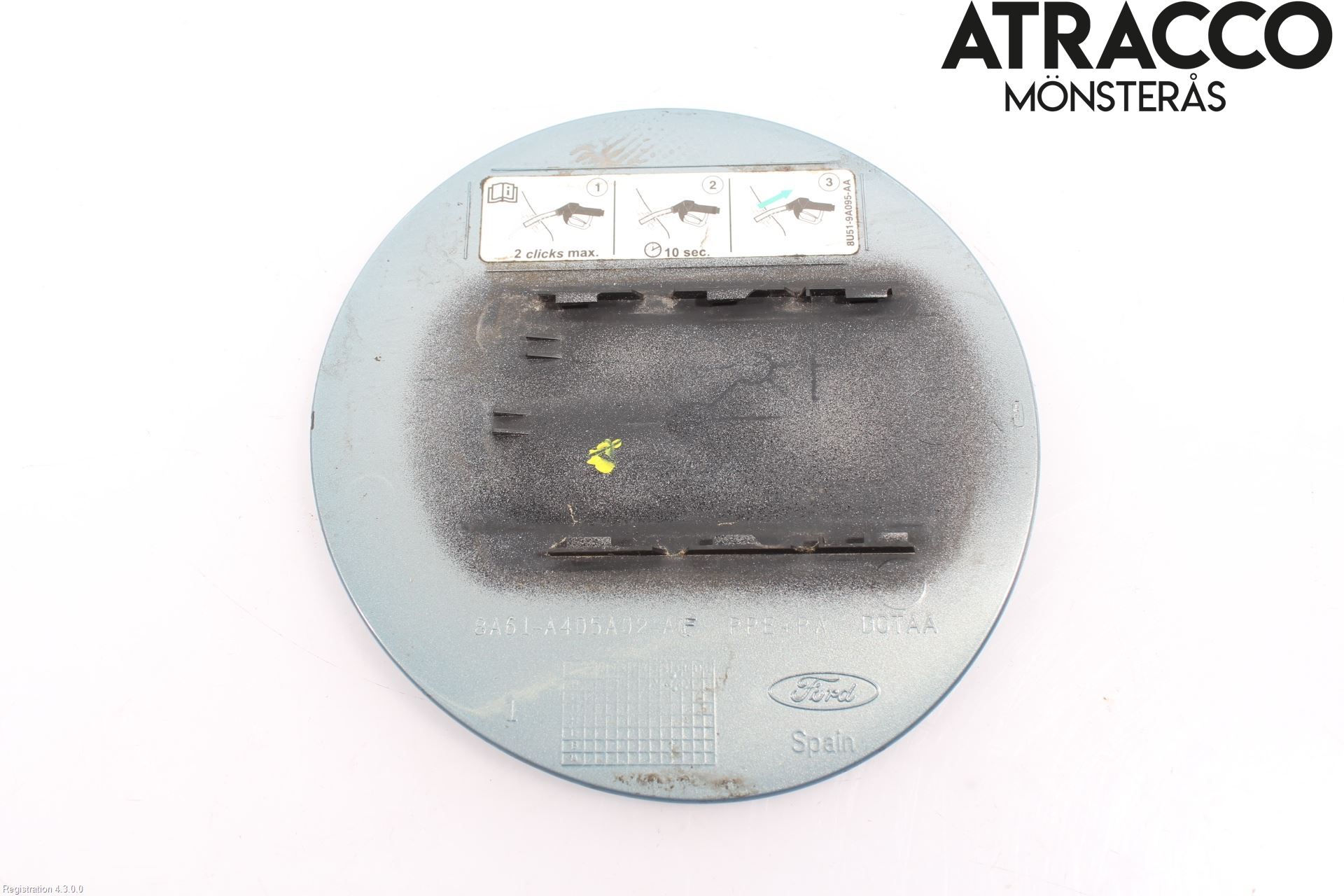 Ford FIESTA 09-12 Drivstoff Tankluke