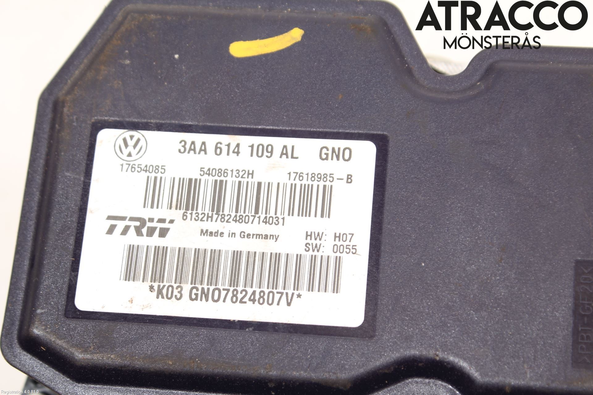 Volkswagen VW PASSAT 11-14 Abs Hydraulikkaggregat