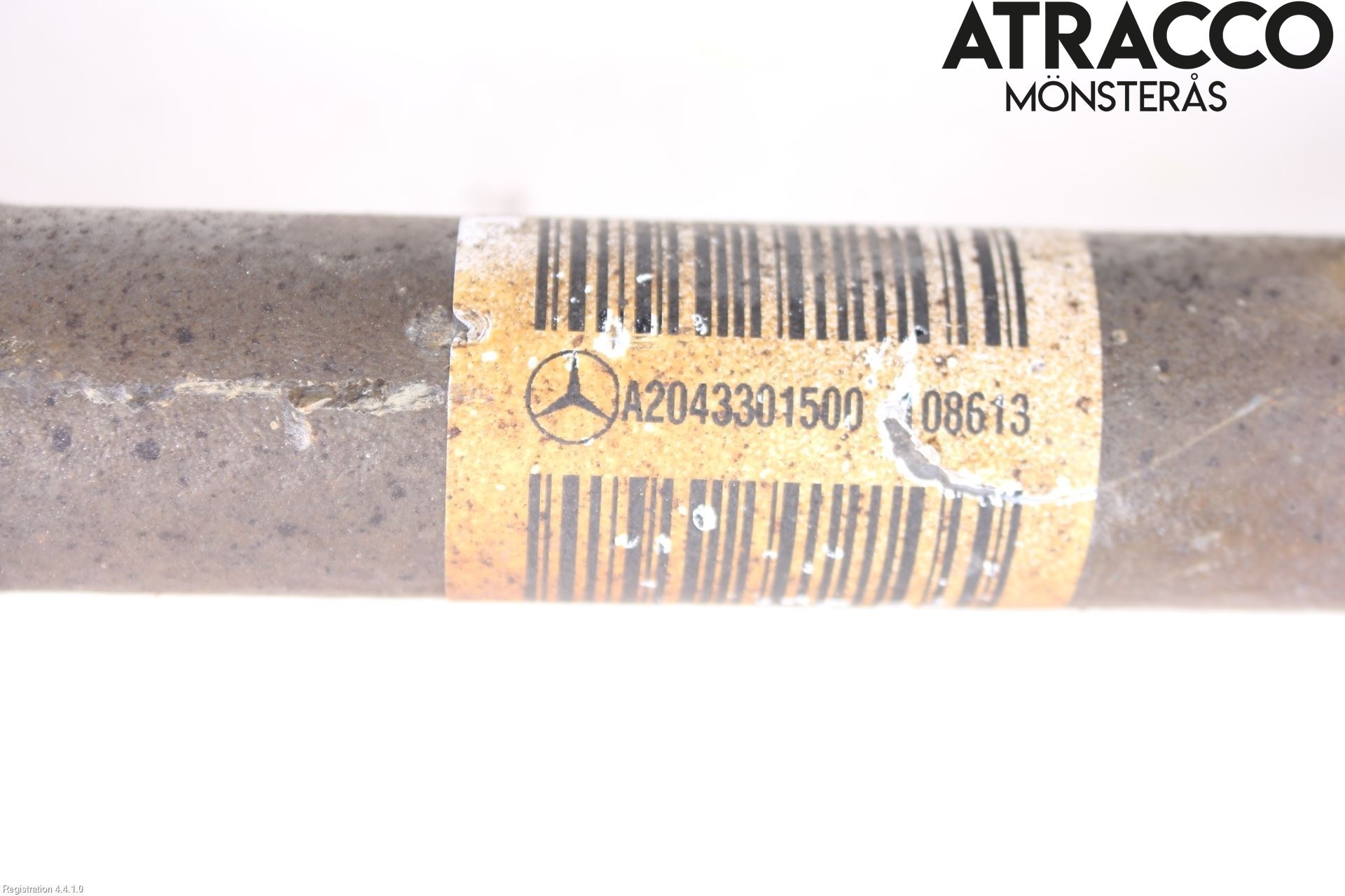 Mercedes-Benz MB GLK-KLASS (X204) 08-16 Drivaksel Foran Kompl Venstre