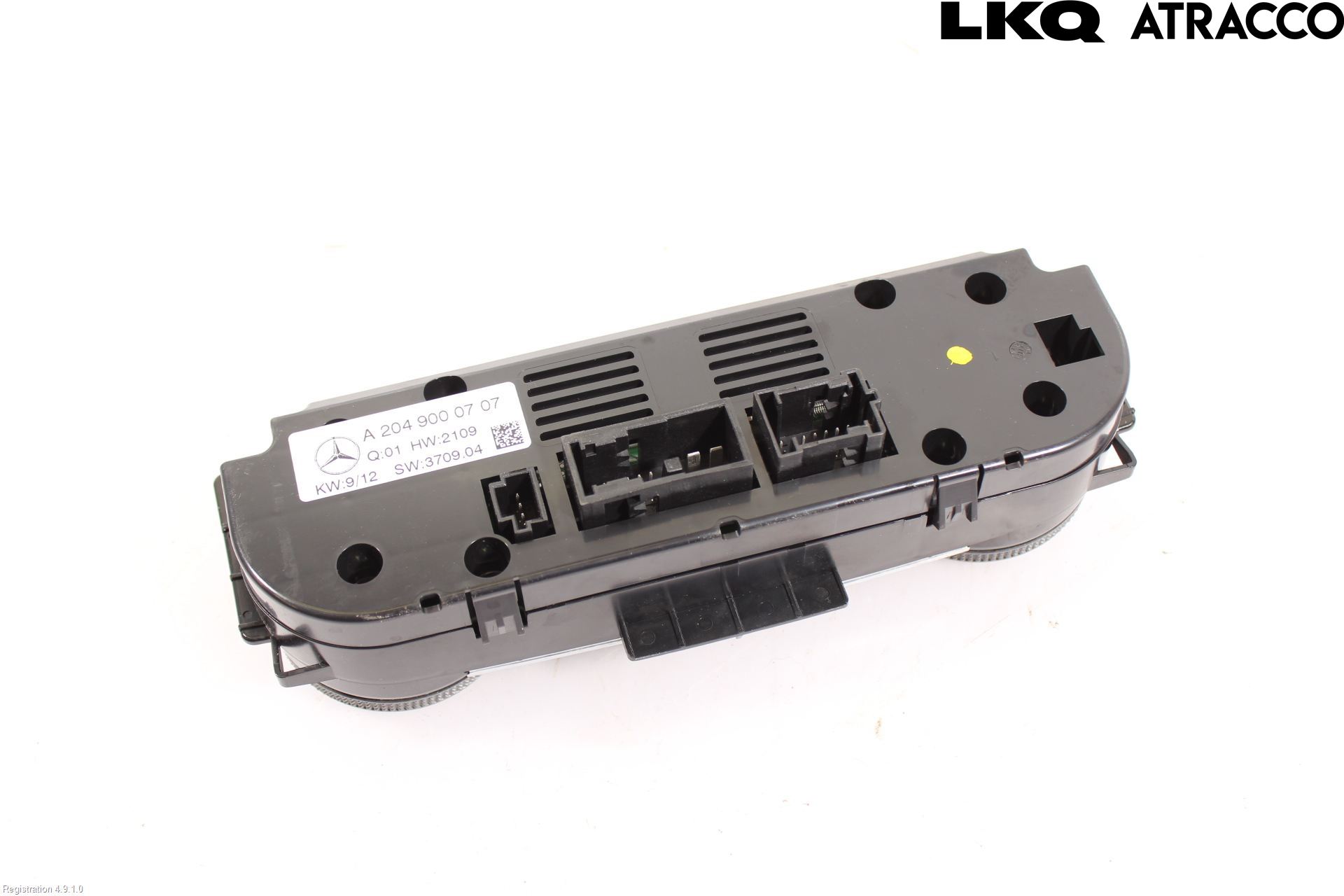 Mercedes-Benz MB GLK-KLASS (X204) 08-16 Varme Ac Betjening-Display
