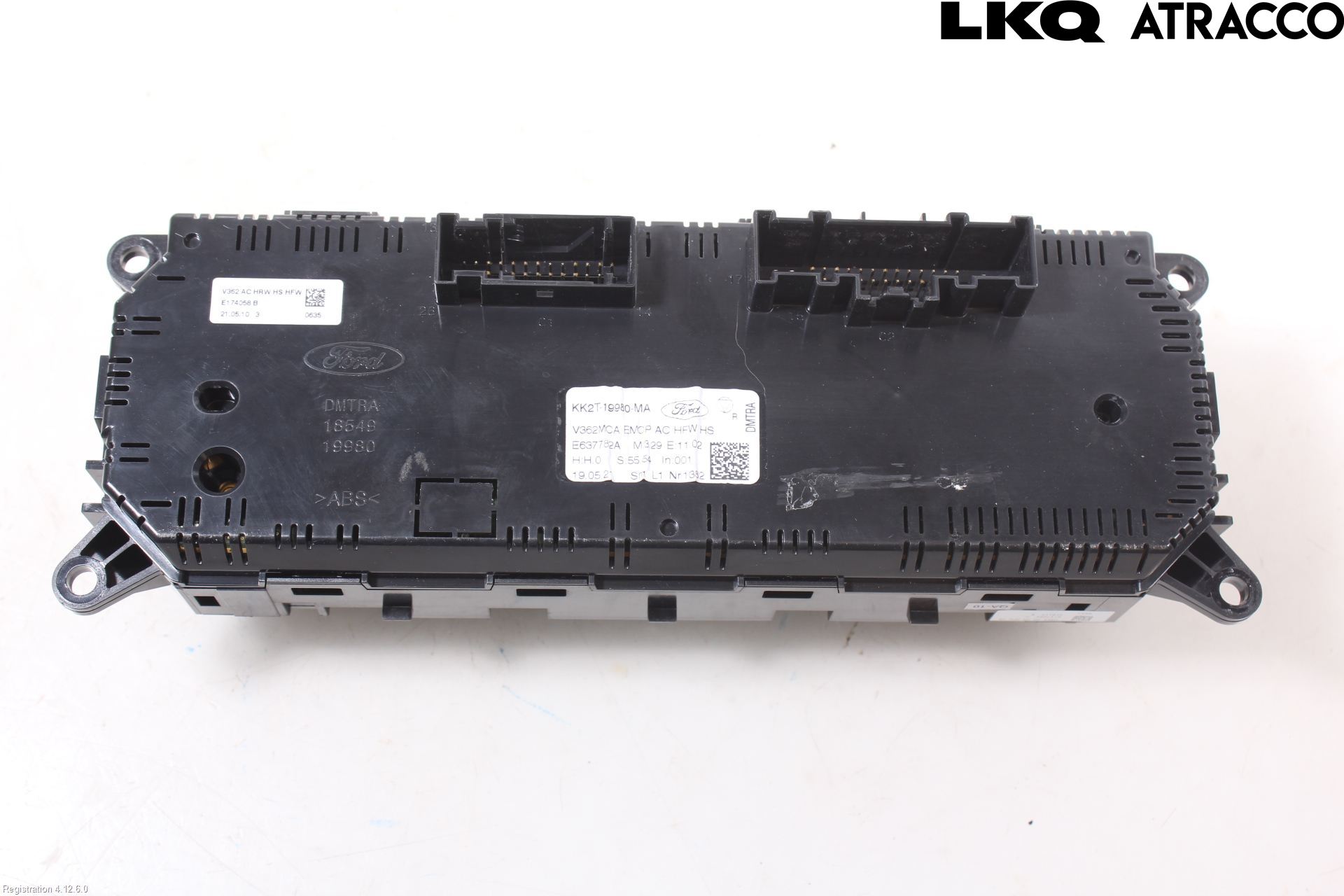 Ford TRANSIT SKÅP/BUSS 14-22 Varme Ac Betjening-Display