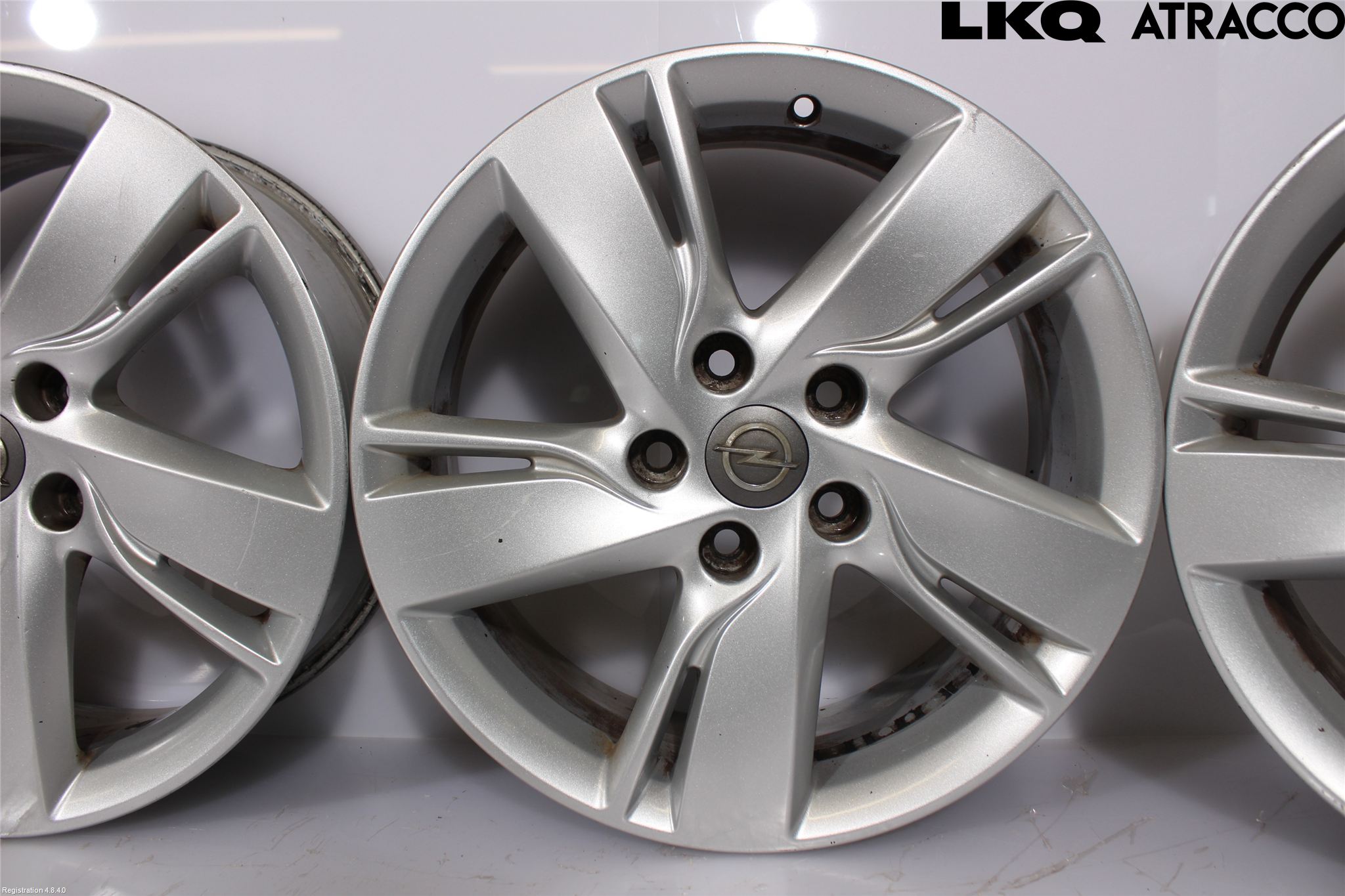 Opel ASTRA J 10-15 Felg Aluminium Sett 4Stk