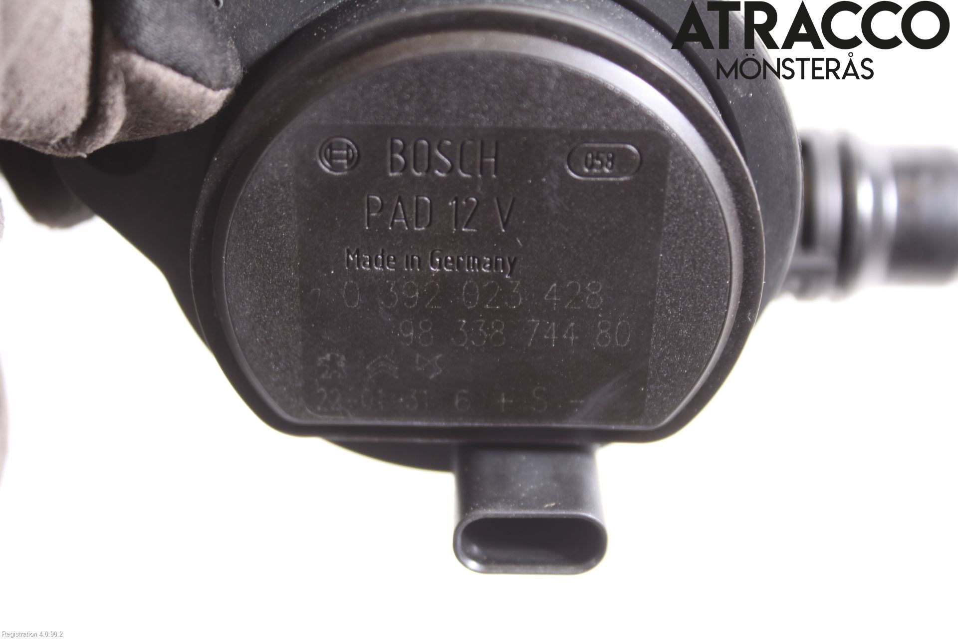 Peugeot 2008/E-2008 20- Varme Sirkulasjonspumpe