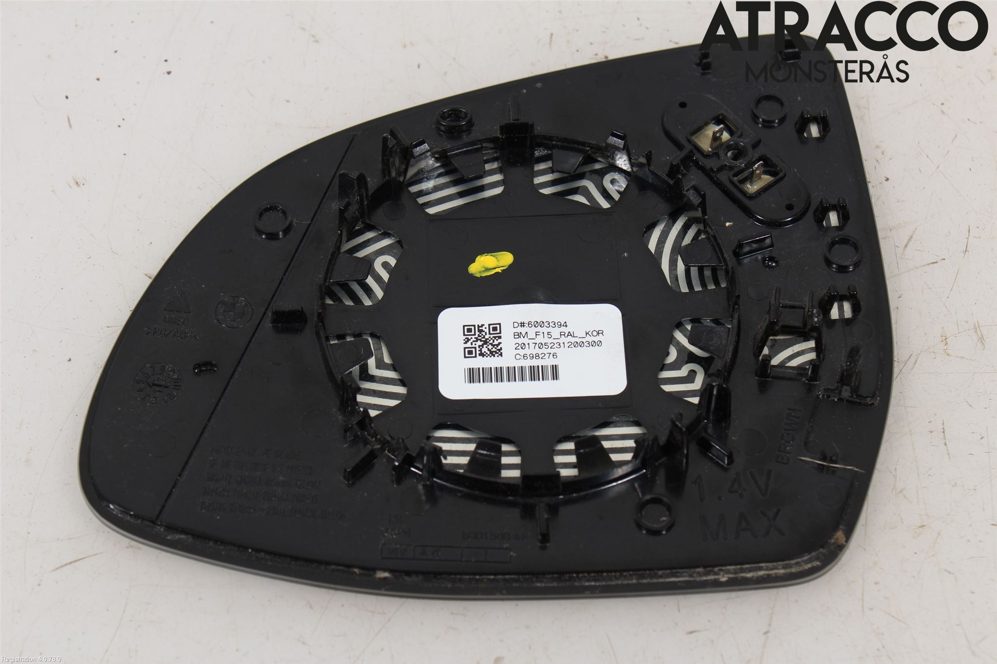 BMW X5 F15 13-18 Speil Glass H