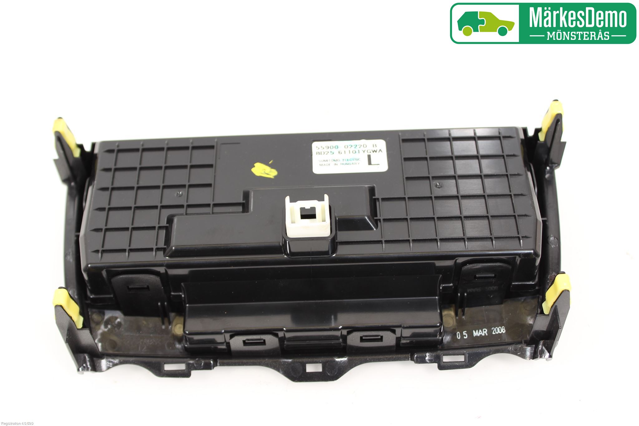 Toyota AURIS 07-09 Varme Ac Betjening-Display