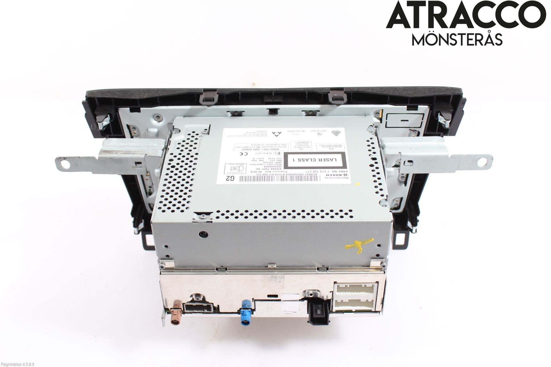 Nissan QASHQAI 17-21 Stereo Radio Med Cd