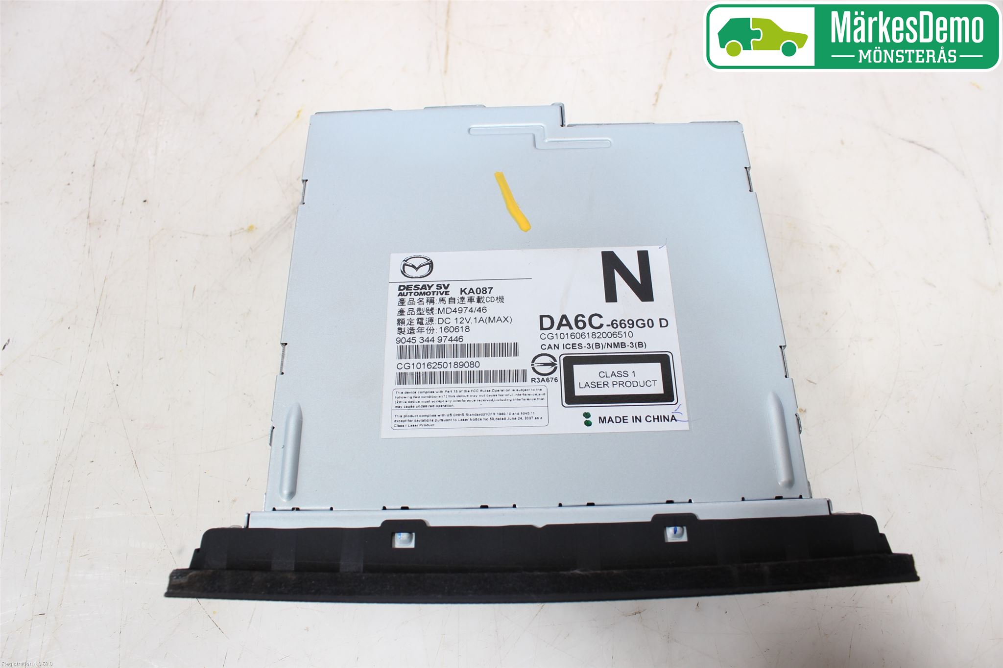 Mazda CX-3 Stereo Radio Med Cd
