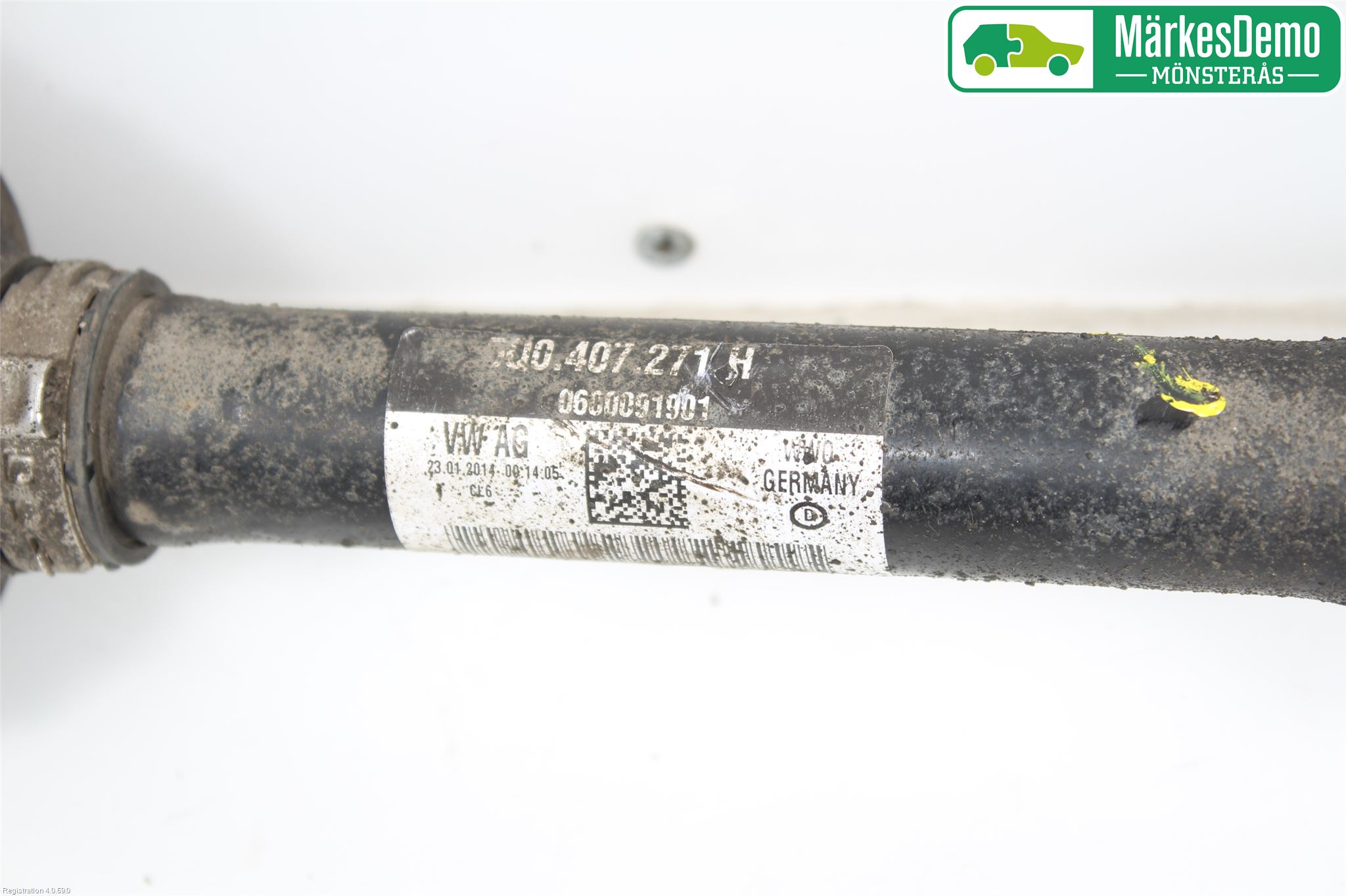 Volkswagen VW GOLF / E-GOLF VII 13-20 Drivaksel Foran Kompl Venstre