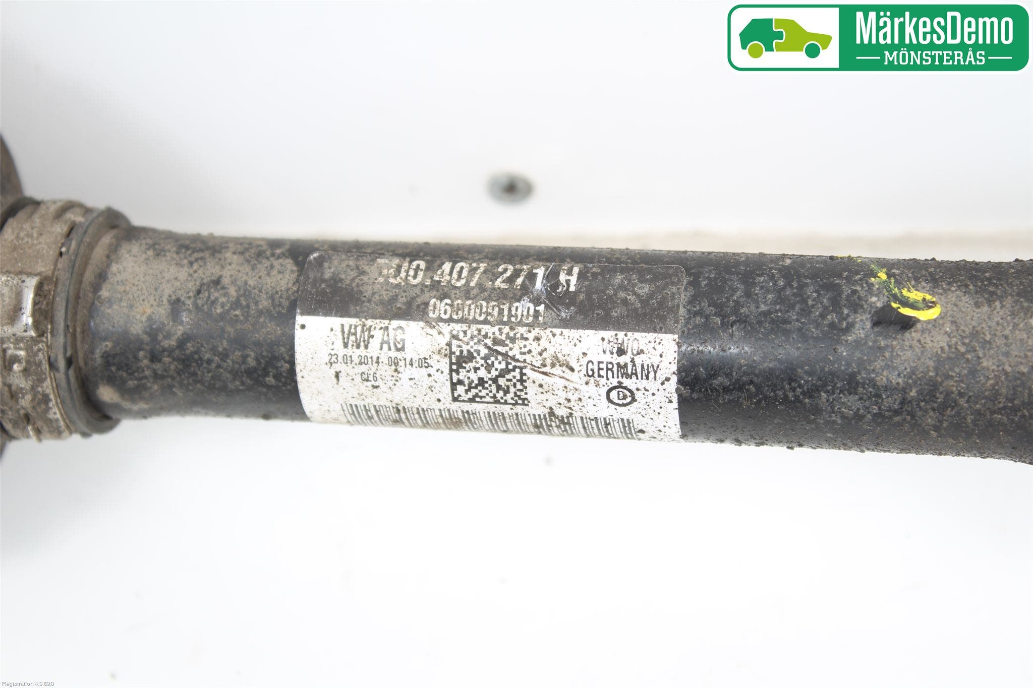 Volkswagen VW GOLF / E-GOLF VII 13-20 Drivaksel Foran Kompl Venstre