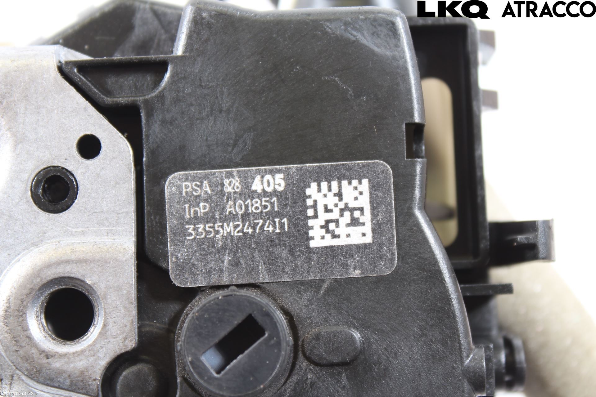 Peugeot PARTNER 16-18 Dørlås - Låsekasse