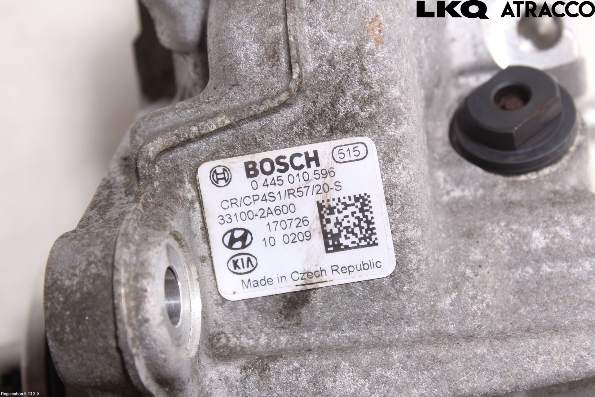 Kia CARENS III 13-19 Drivstoff Dieselpumpe Hoved