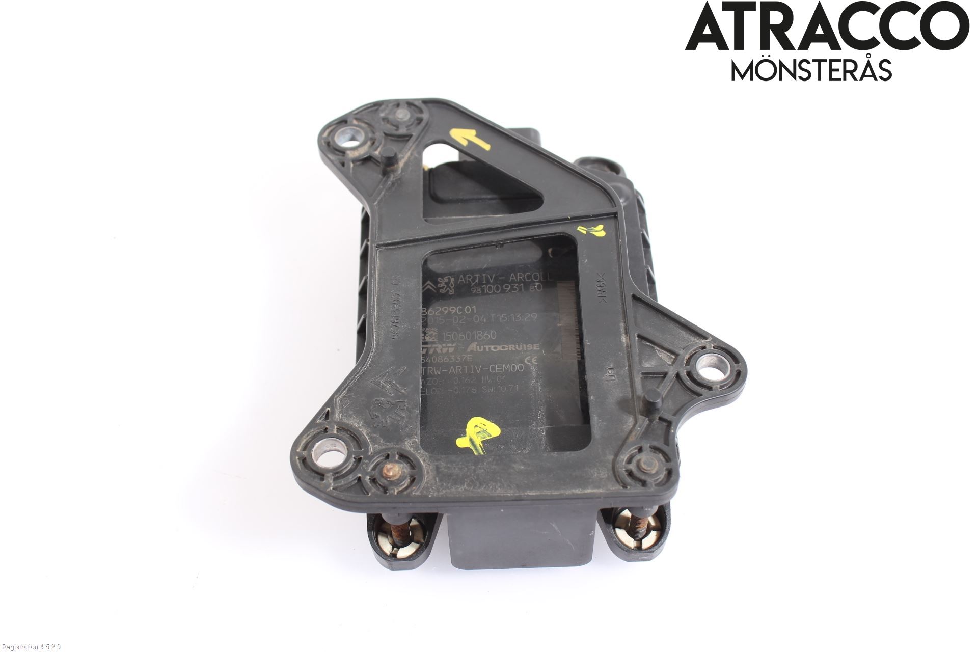 Peugeot 308 14-21 Sensor Kollisjonsbeskyttelse